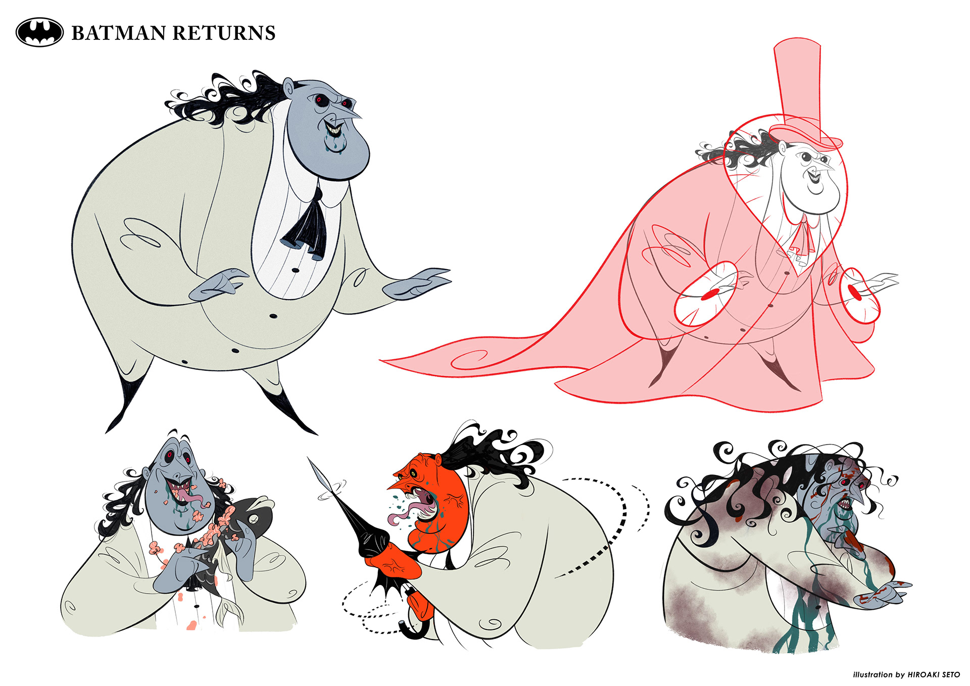 ILLUSTRATION  batman comics cartoon Dc Comics Christmas winter illustrations Character design  Digital Art