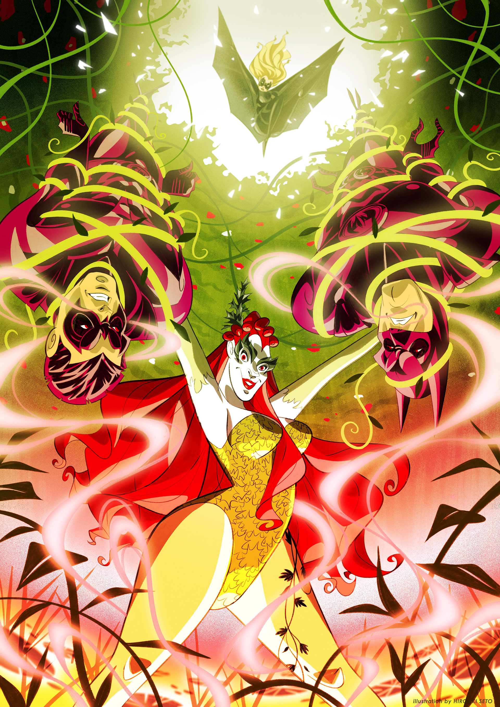 ILLUSTRATION  Character design  concept art cartoon digital illustration batman Dc Comics Drawing  painting   artwork