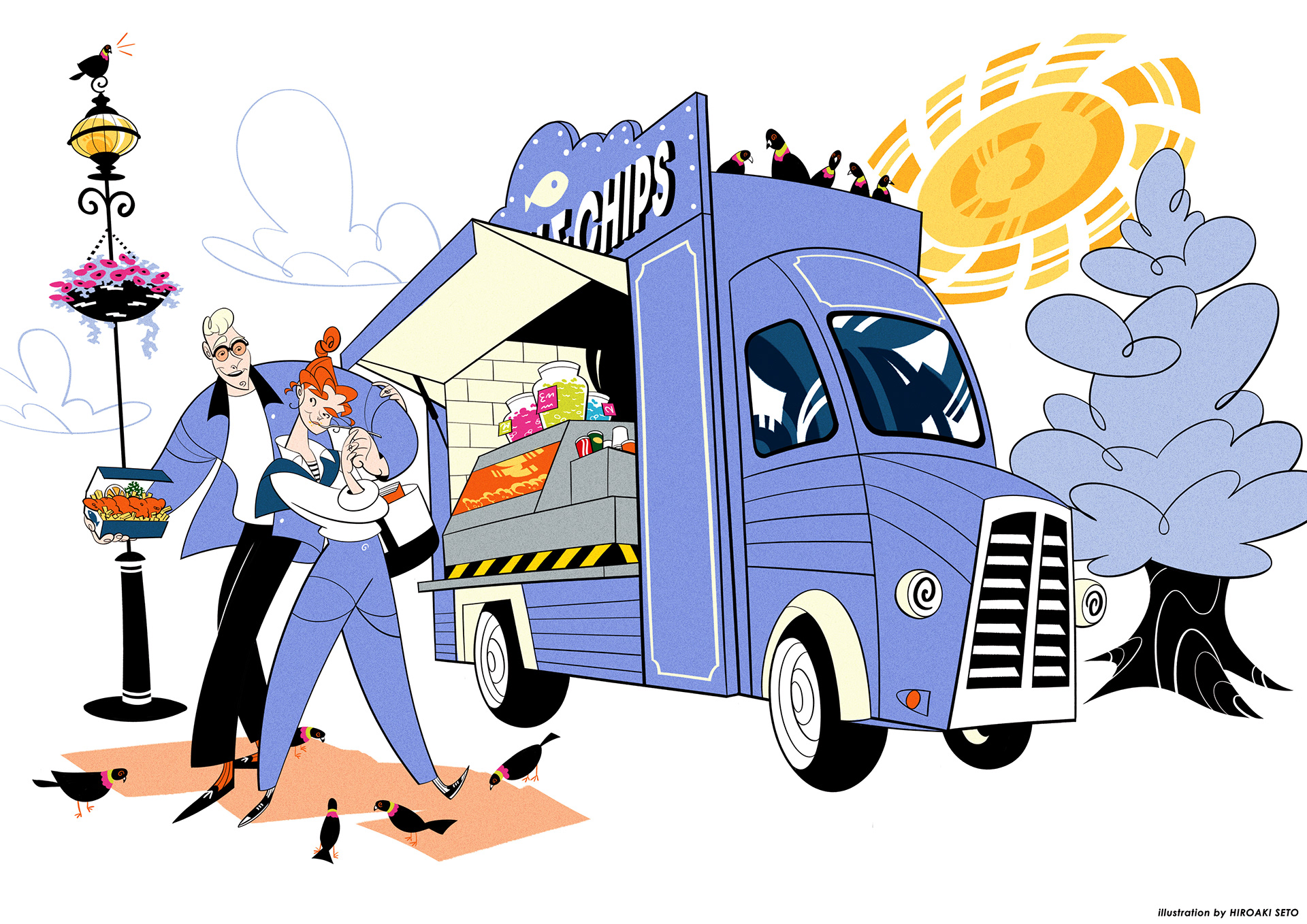 cartoon ILLUSTRATION  Character design  Graphic Designer design spring characters Digital Art  Drawing  art