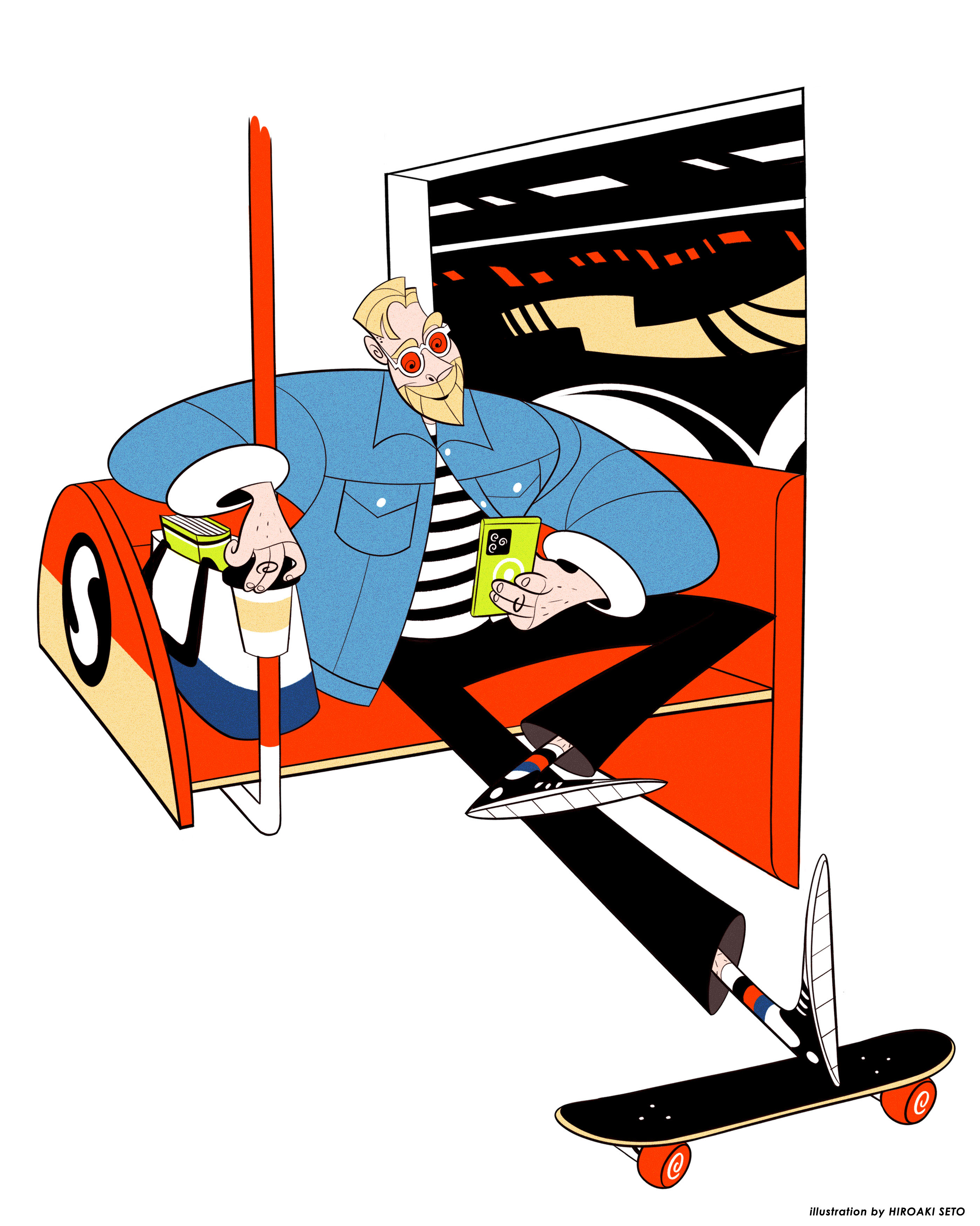 cartoon ILLUSTRATION  Character design  Graphic Designer design spring characters Digital Art  Drawing  art