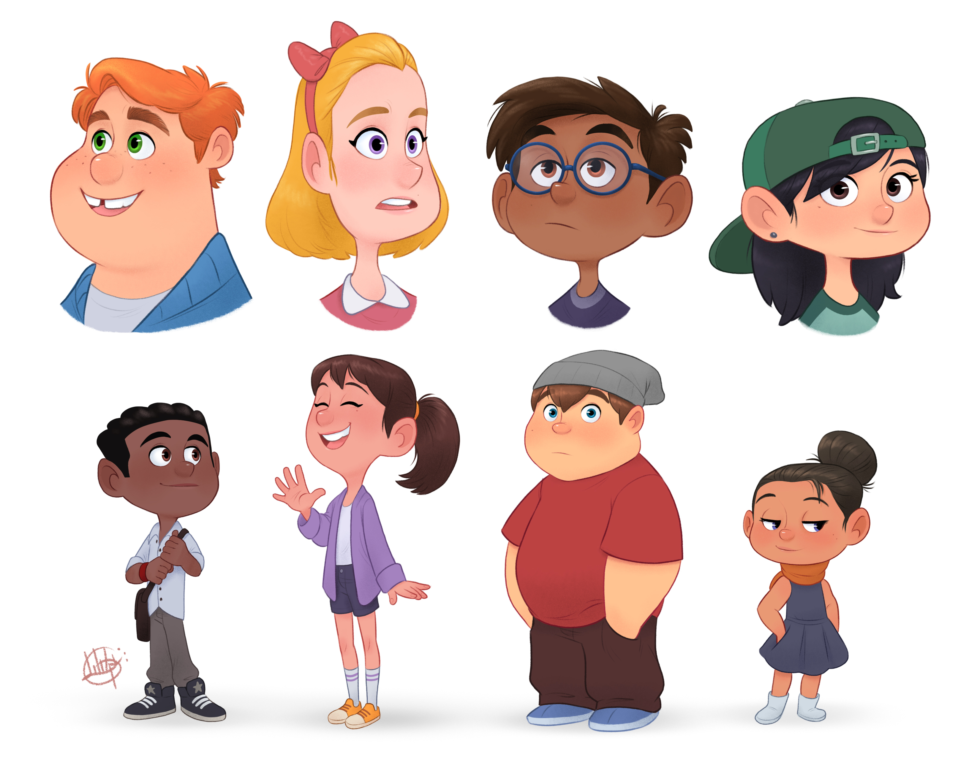 Character design  Visual Development luigi lucarelli