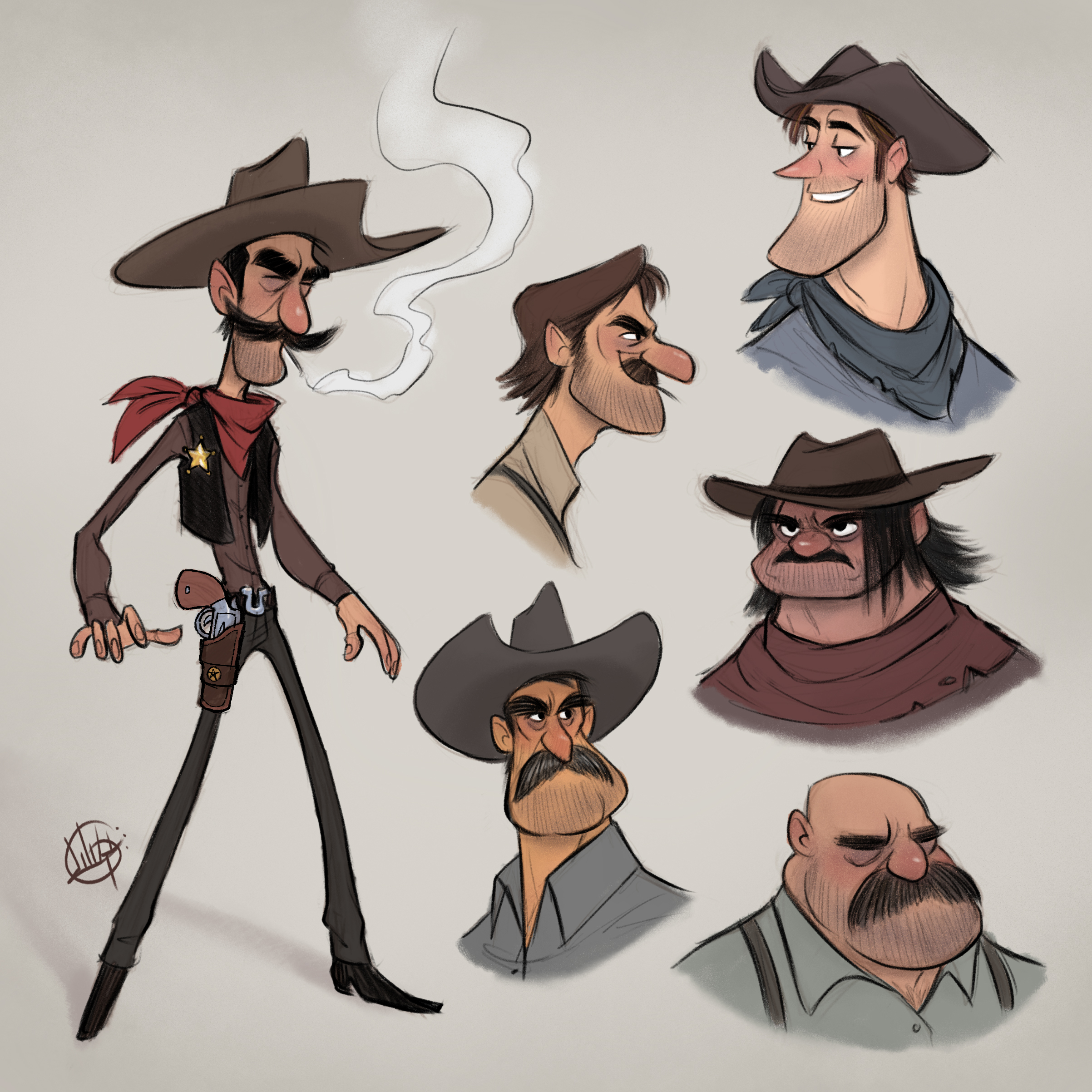 Character design  Visual Development luigi lucarelli