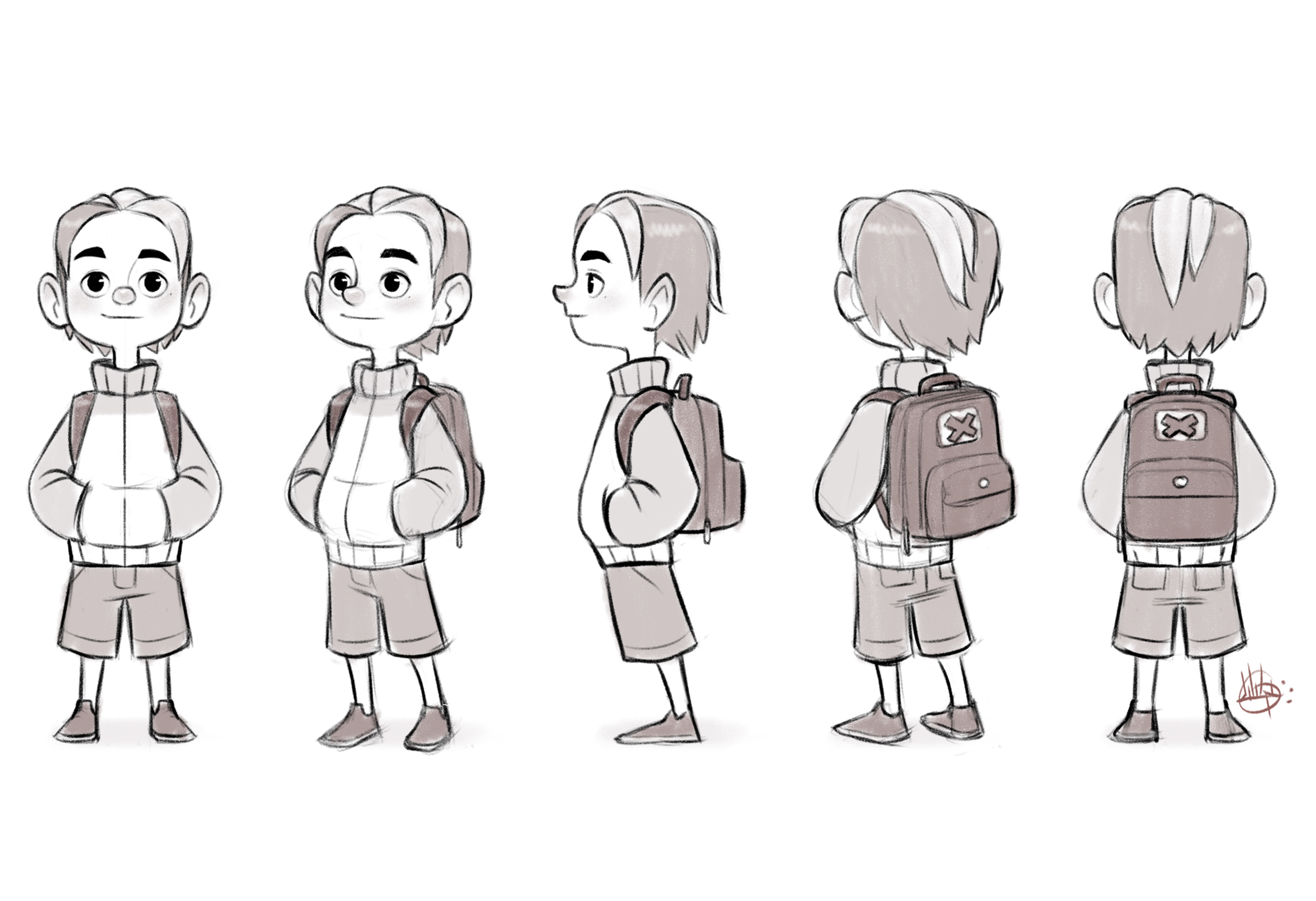 Character design  Visual Development luigi lucarelli