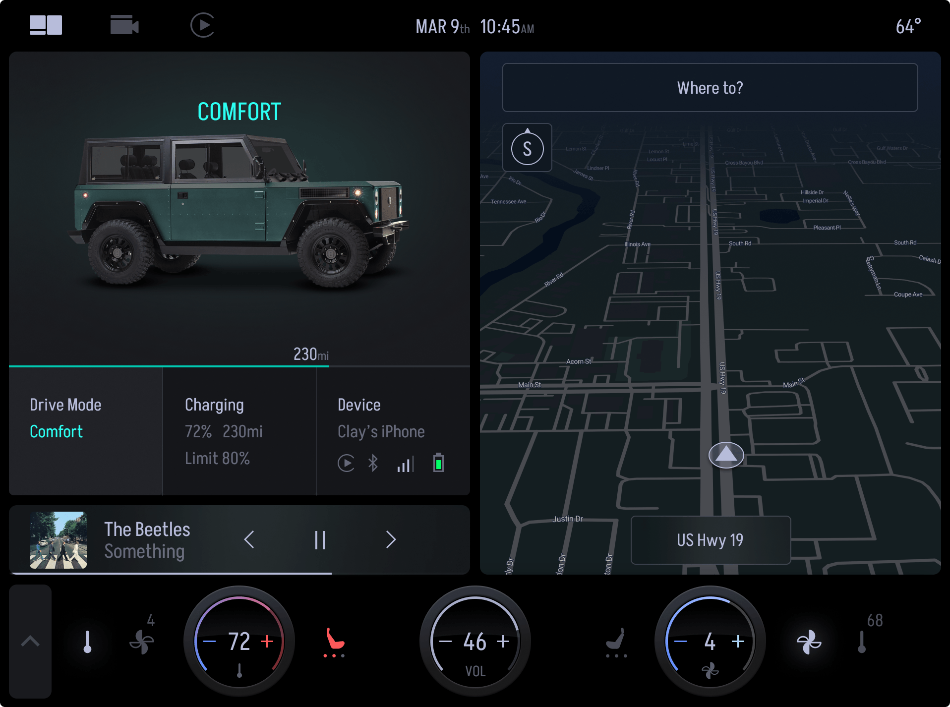 UI/UX ux ui design user interface Figma UX design ux/ui UI hmi automotive ui