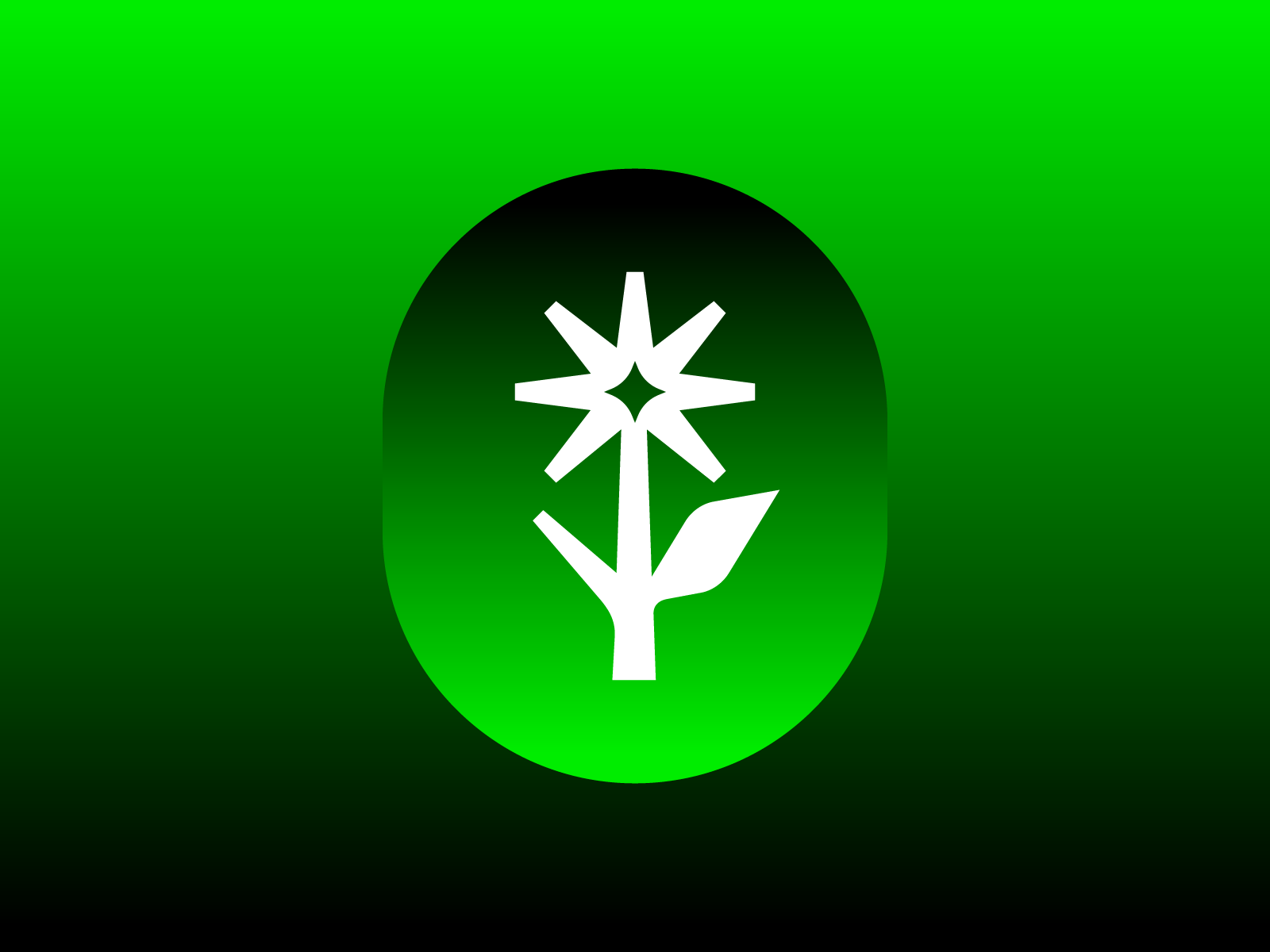 科技保留标志（未使用出售）现代的品牌经典更新图形设计绿色生长叶标志mihai dolganiuc设计自然优质明星建立永恒的树