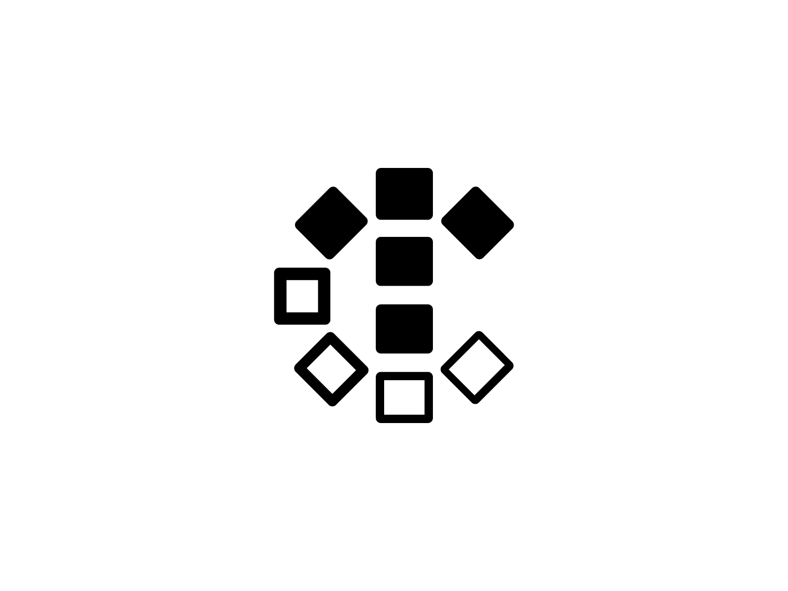科技、IT公司的最终标志设计，运输输送机卷，黑色和白色，参与的品牌标志，经典时钟，分配处理，字母标记，装载机标志，标记，符号，图标，mihai dolganiuc设计组合时间永恒排版文字定制仓库手表