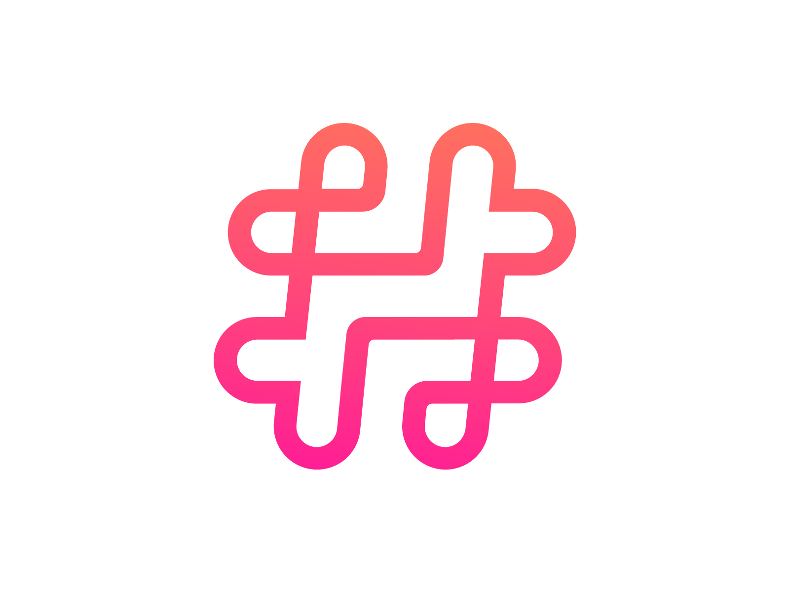 标签 标志设计 WIP 应用程序 iOS Android 标志 品牌品牌 连接团队 共同力量 变革线自定义 UI 图形设计设计师 标签 社交媒体 线形 社区 爱标志 符号 图标 营销 朋友 分享乐趣 路径友好