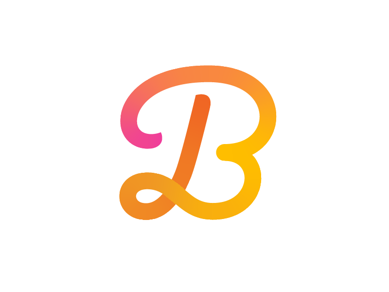 DB 字母组合设计品牌标识品牌图形销售渐变现代社交媒体字母 dm 流标志标记符号图标创业商业俏皮