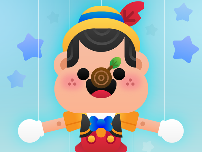 Pinocchio character cute disney disneyland pinocchio walt disney.png