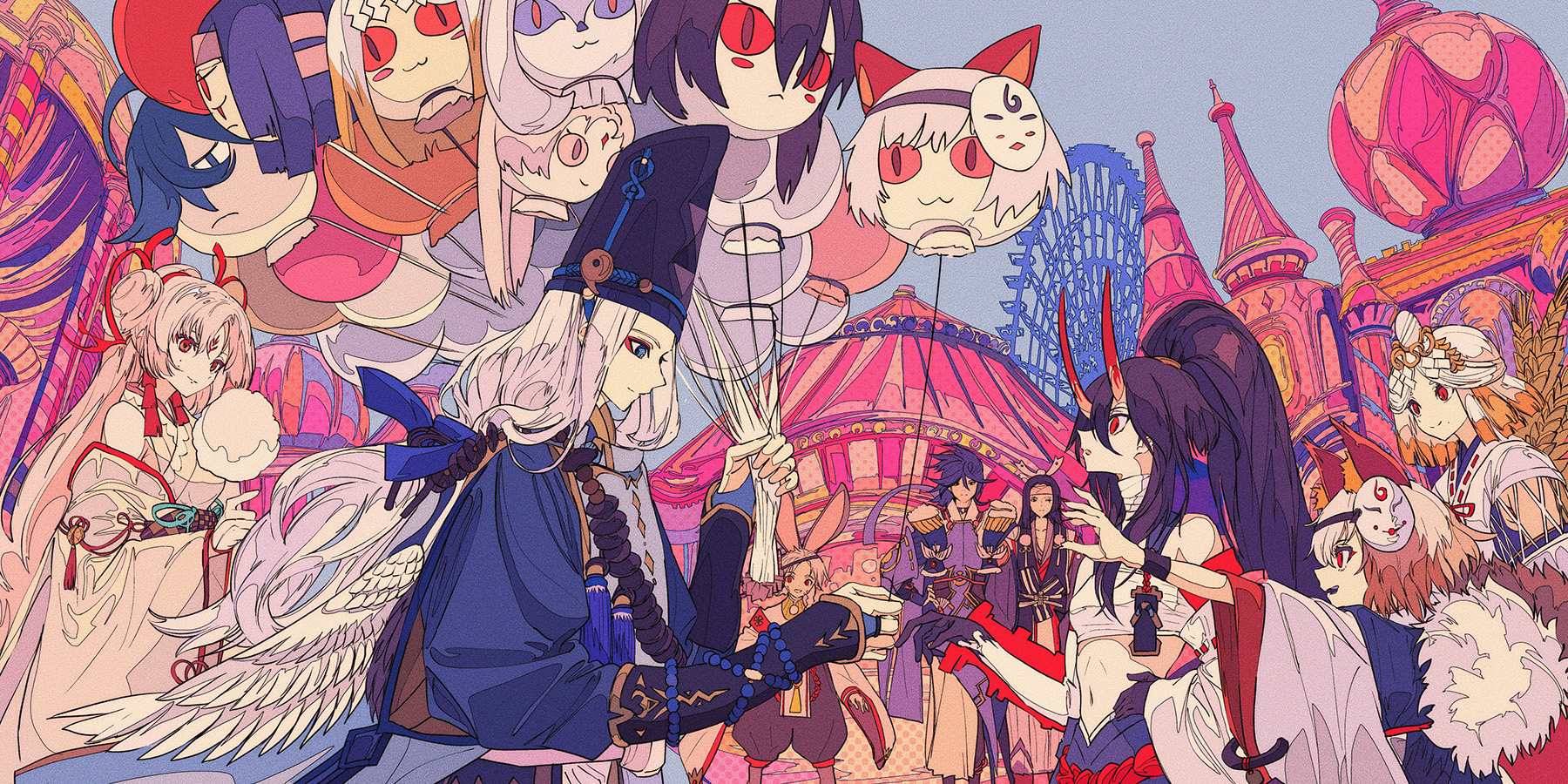 陰陽師 陰陽師キャンペーン - 焦茶的插画.jpg