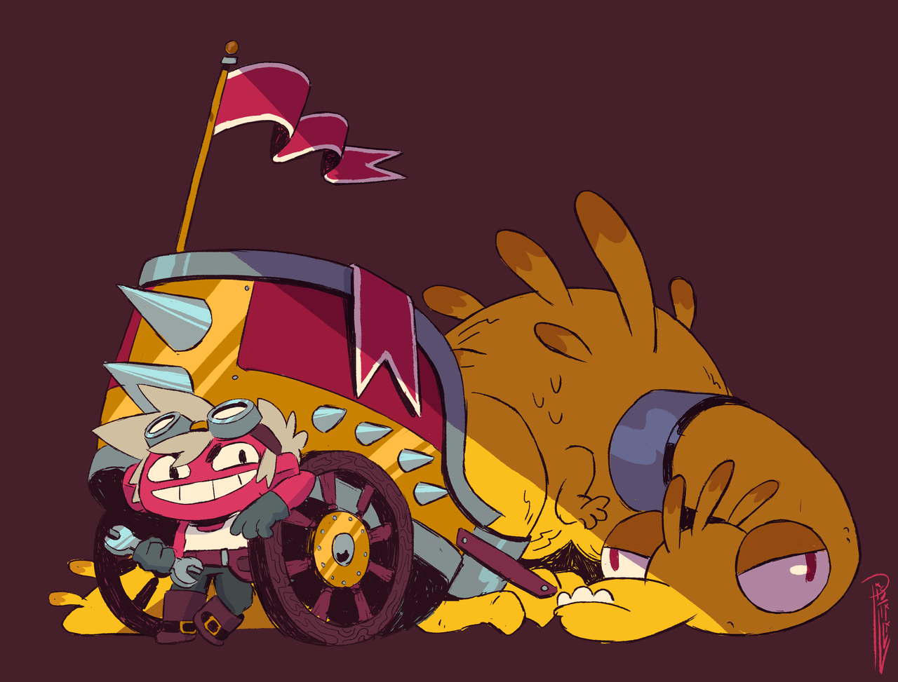 ILLUSTRATION  Character design  fanart choque de cultura collab autora (2).png