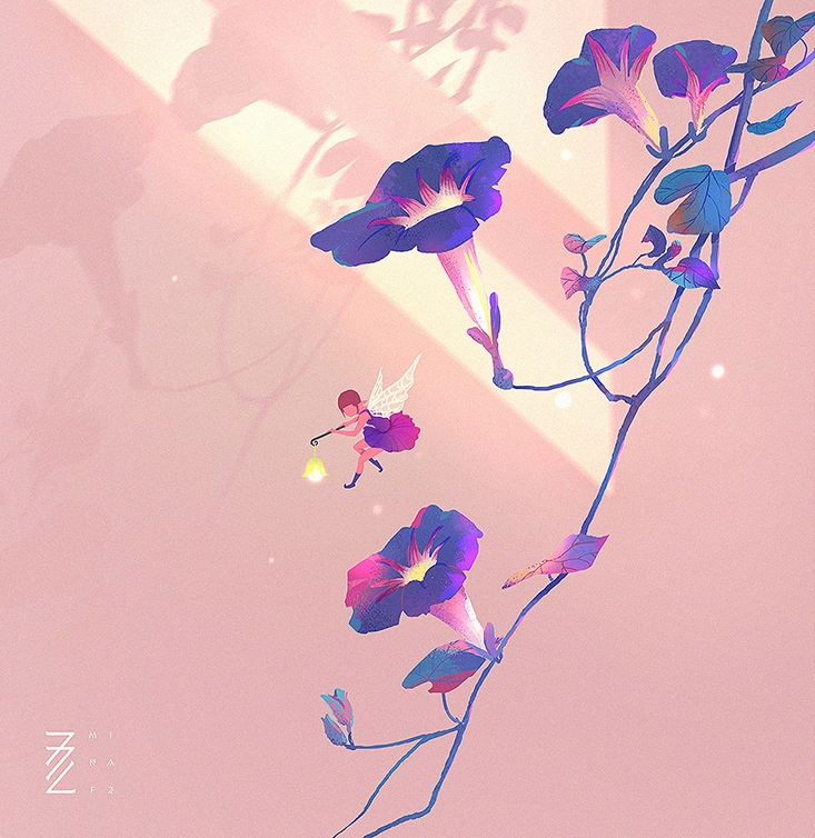 速涂小总结插画创作习作风绽 - 原创作品 - 站酷 ZCOOL.jpg