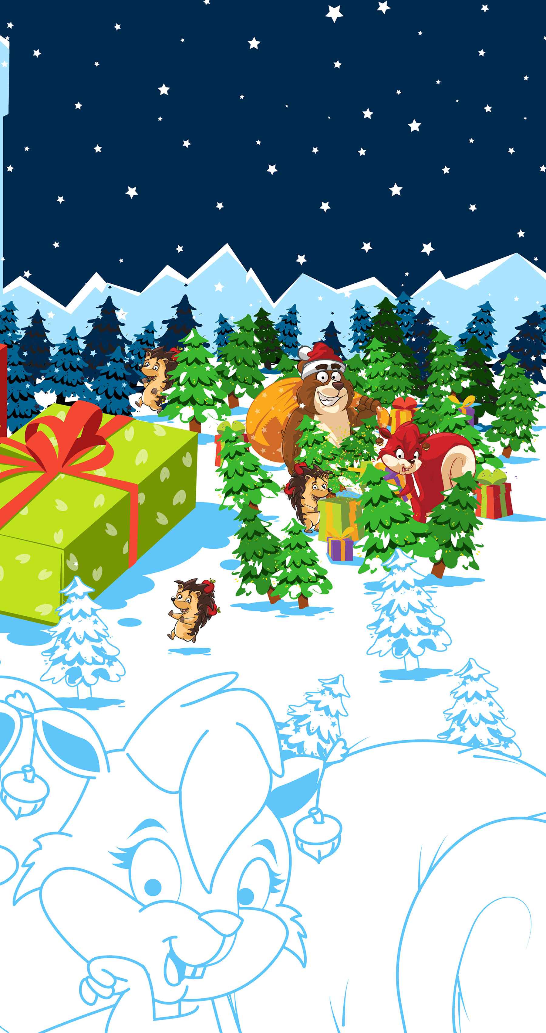 adobeillustrator animals cartoon Character vector vectorart (5).jpg
