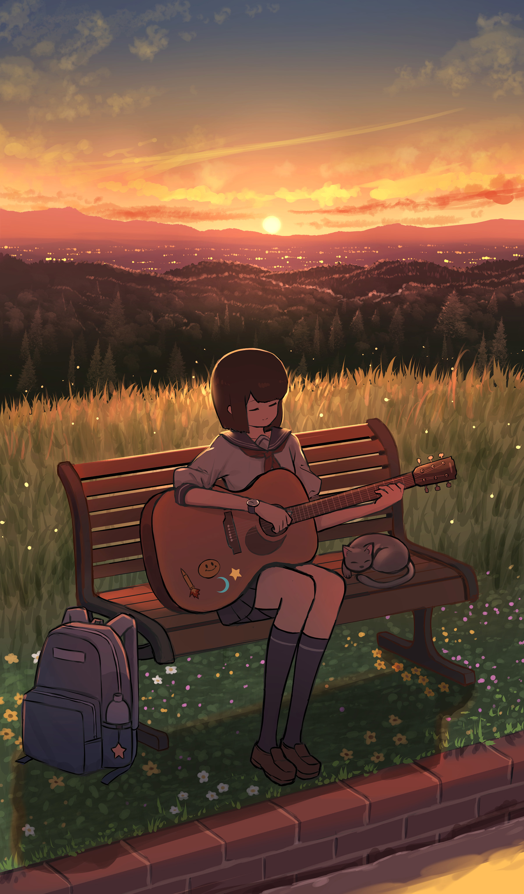 オリジナル 夕日が沈むまで - pasoputi的插画.jpg