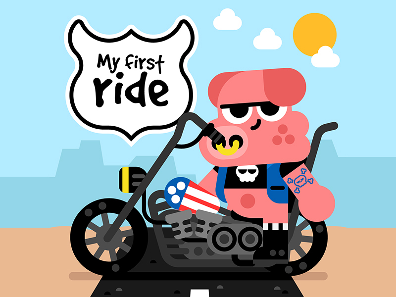 My first ride america animal character illustration illustrator kids m.jpg