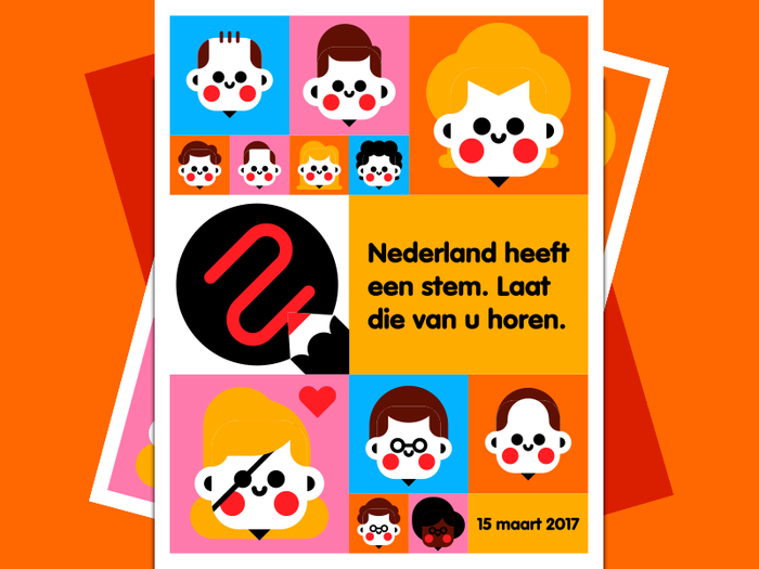 Dutch general elections bright characters cute dutch elections netherl.png