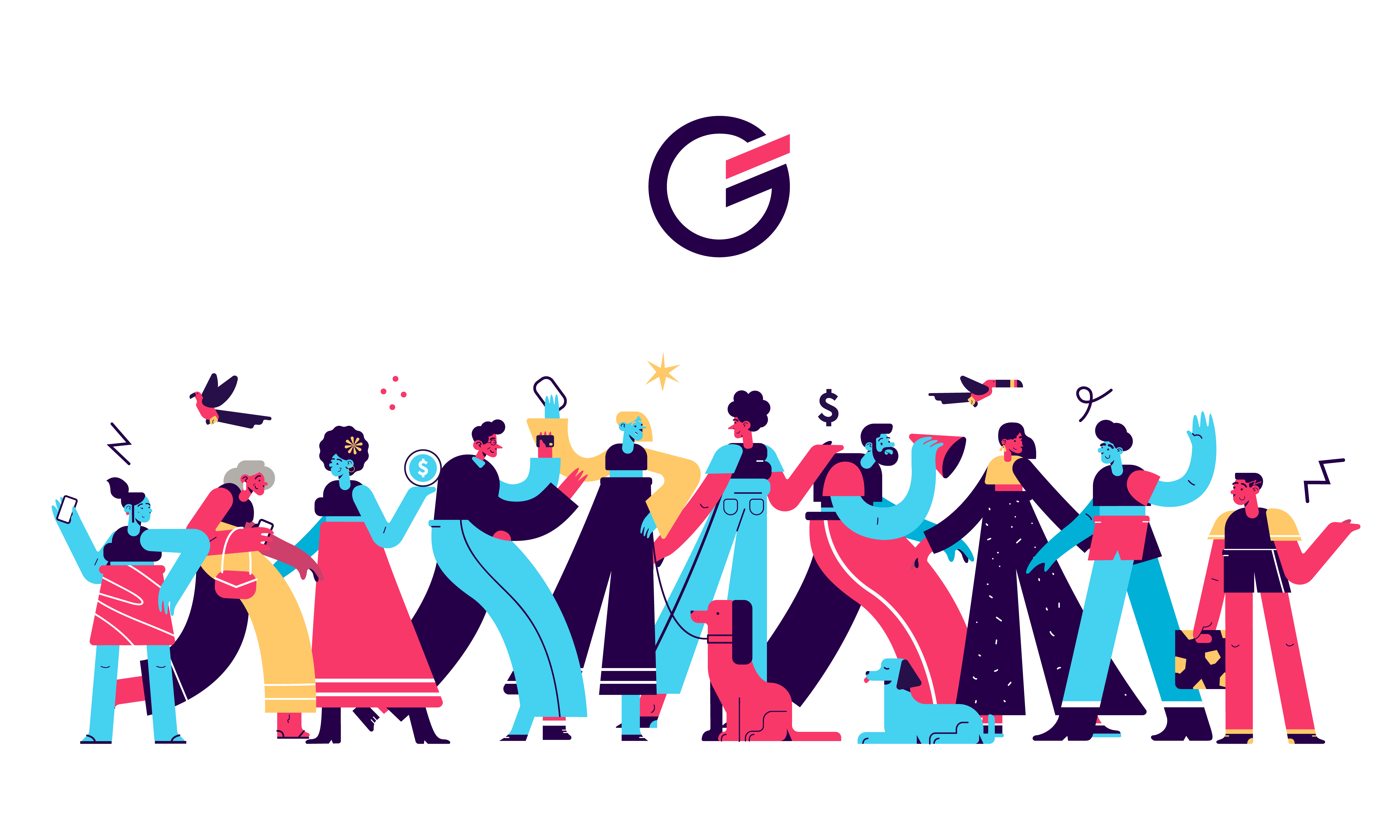 Guiabolso - Brand Illustrations on Behance.png
