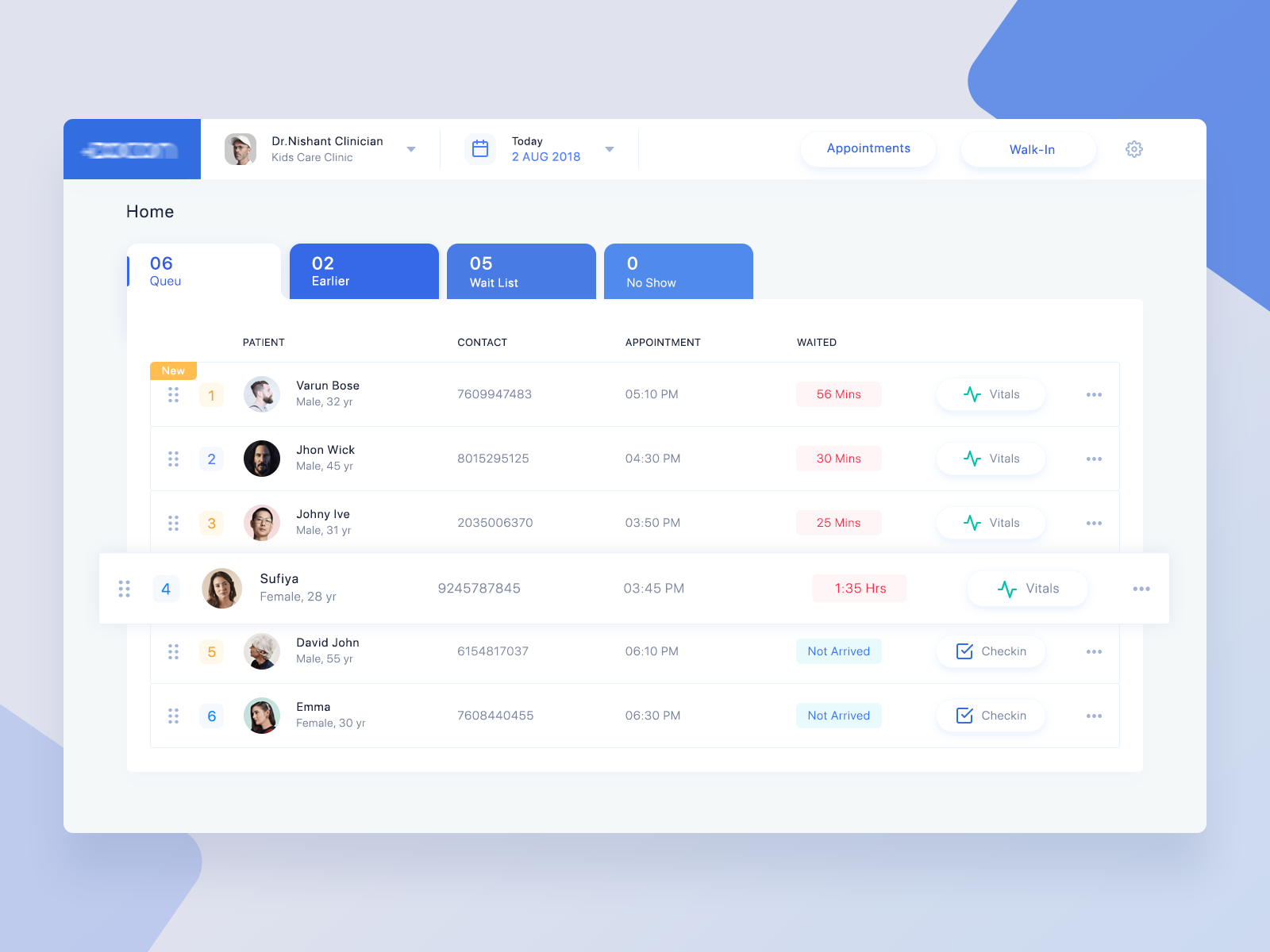 社区人工归类网页 Appointment Scheduling App Hello Dr.png
