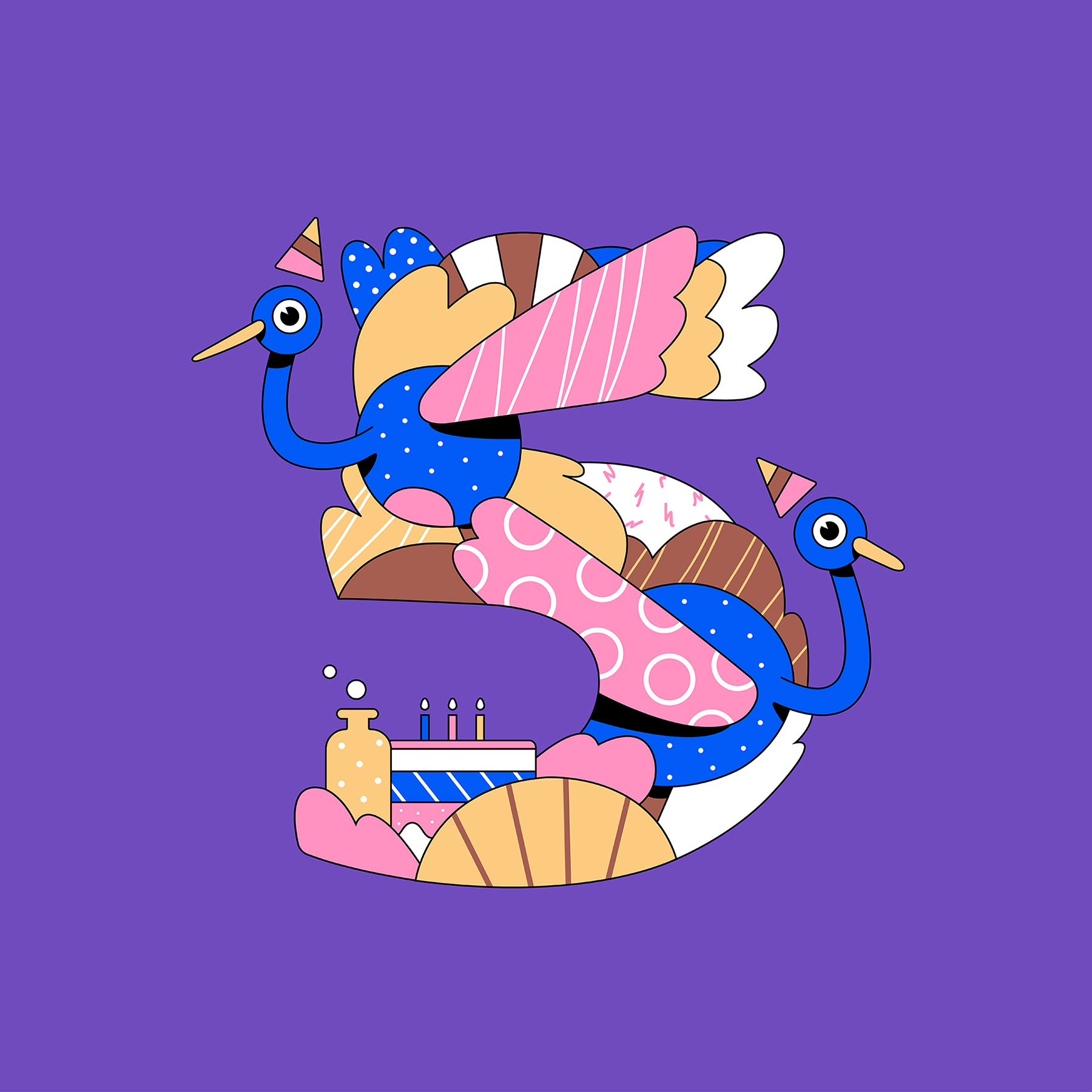 wolf fish snail party textures horse arara birds funny (3).jpg