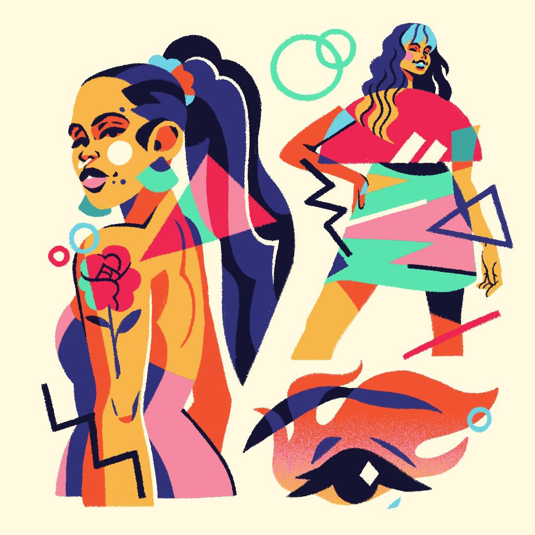 geometria geometry illutration ilustracion Tropical (3).jpg