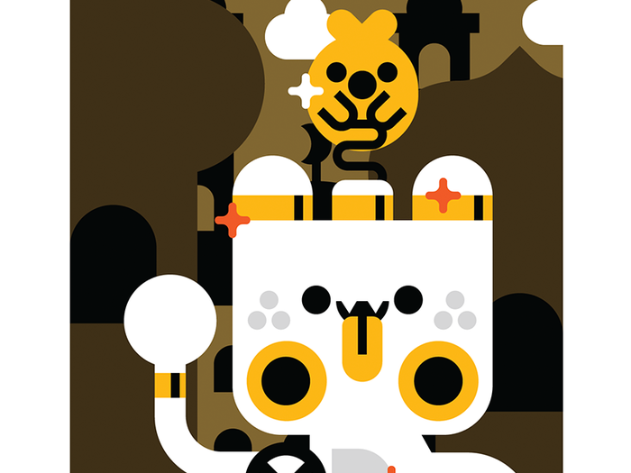 Mr. Bomb-astic arabic car character cute gold illustration vector.png