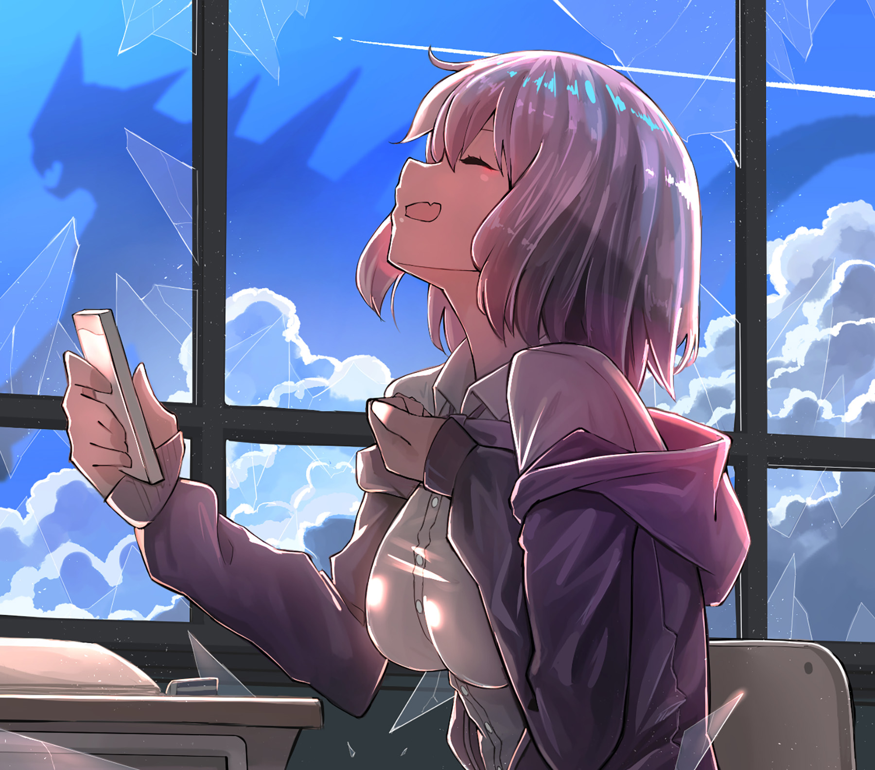 SSSS.GRIDMAN 新条アカネ - pasoputi的插画-2.jpg