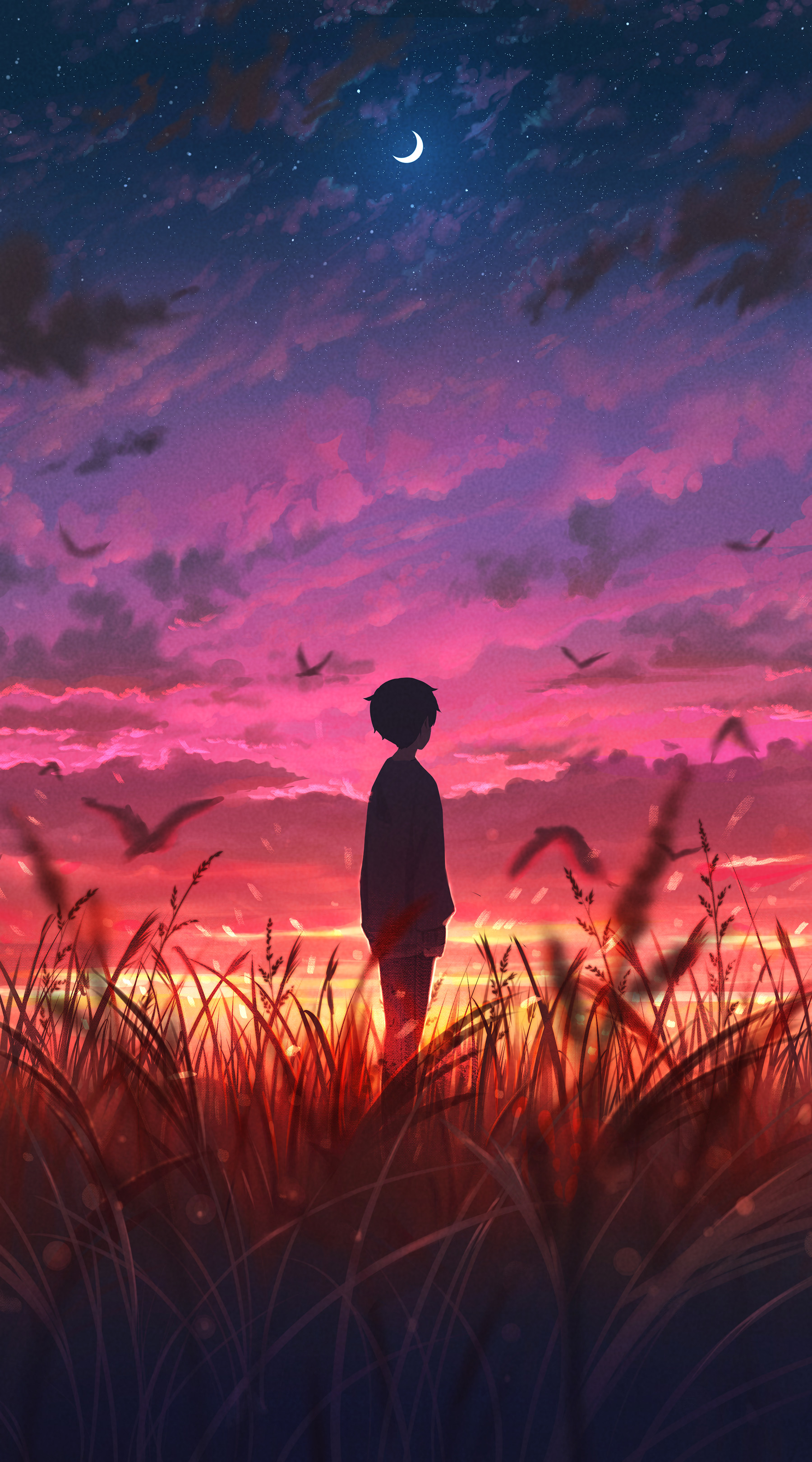 オリジナル 茜色に沈む - pasoputi的插画.jpg