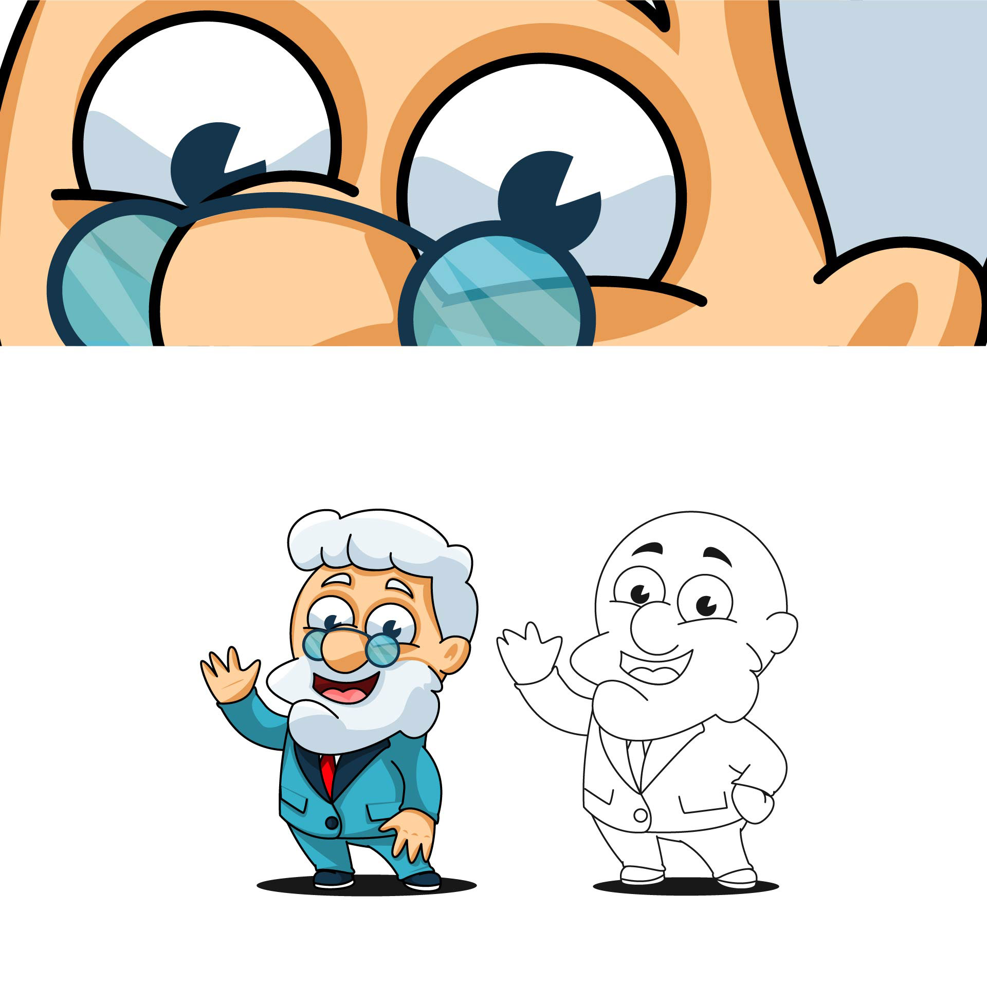 adobe illustrator cartoon Character design  Illustrator Mascot vector (9)-2.jpg