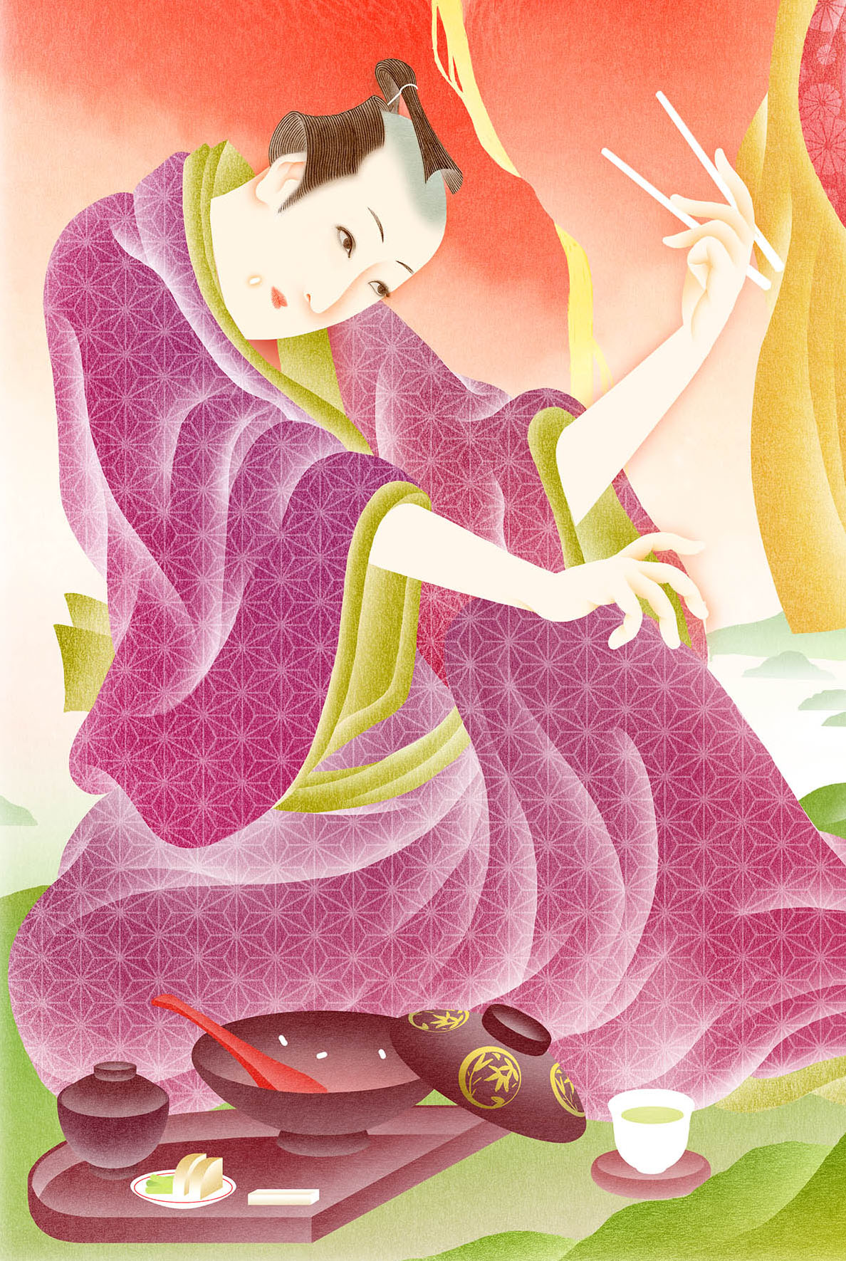 The Tale of Edo Sukiyaki Rice Bowl on Behance (8).jpg