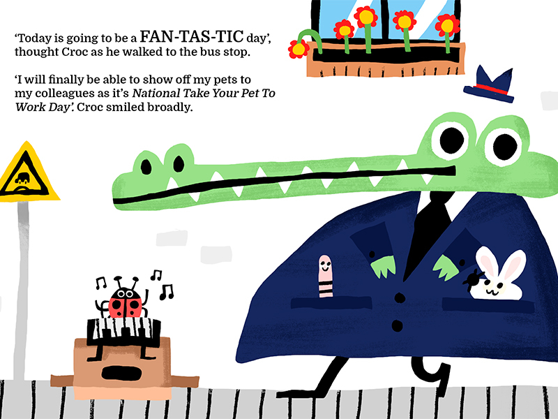 A FAN-TAS-TIC day! book bunny cool croc fun illustration illustrator k.jpg