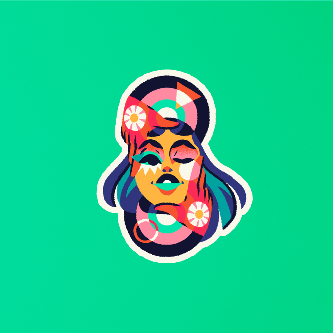 color colores ilustracion naturaleza Nature stickers Tropical (5).jpg