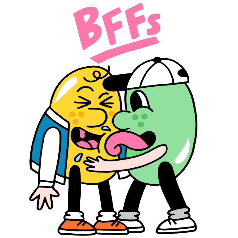 stickers google Emoji cool beans Kate Prior (7).png