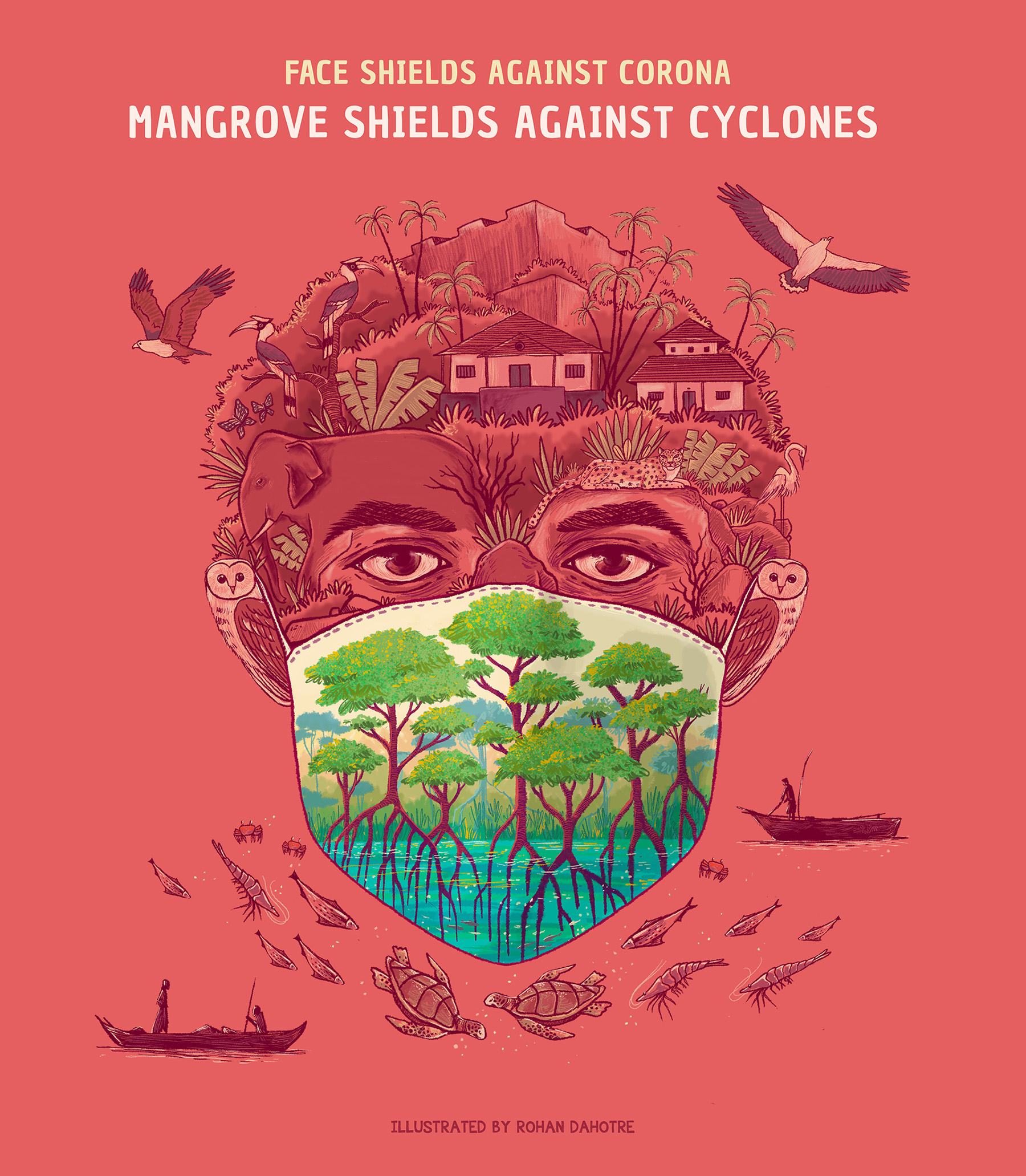 Ecology India mangrove masks environment wildlife corona virus Covid 1.jpg