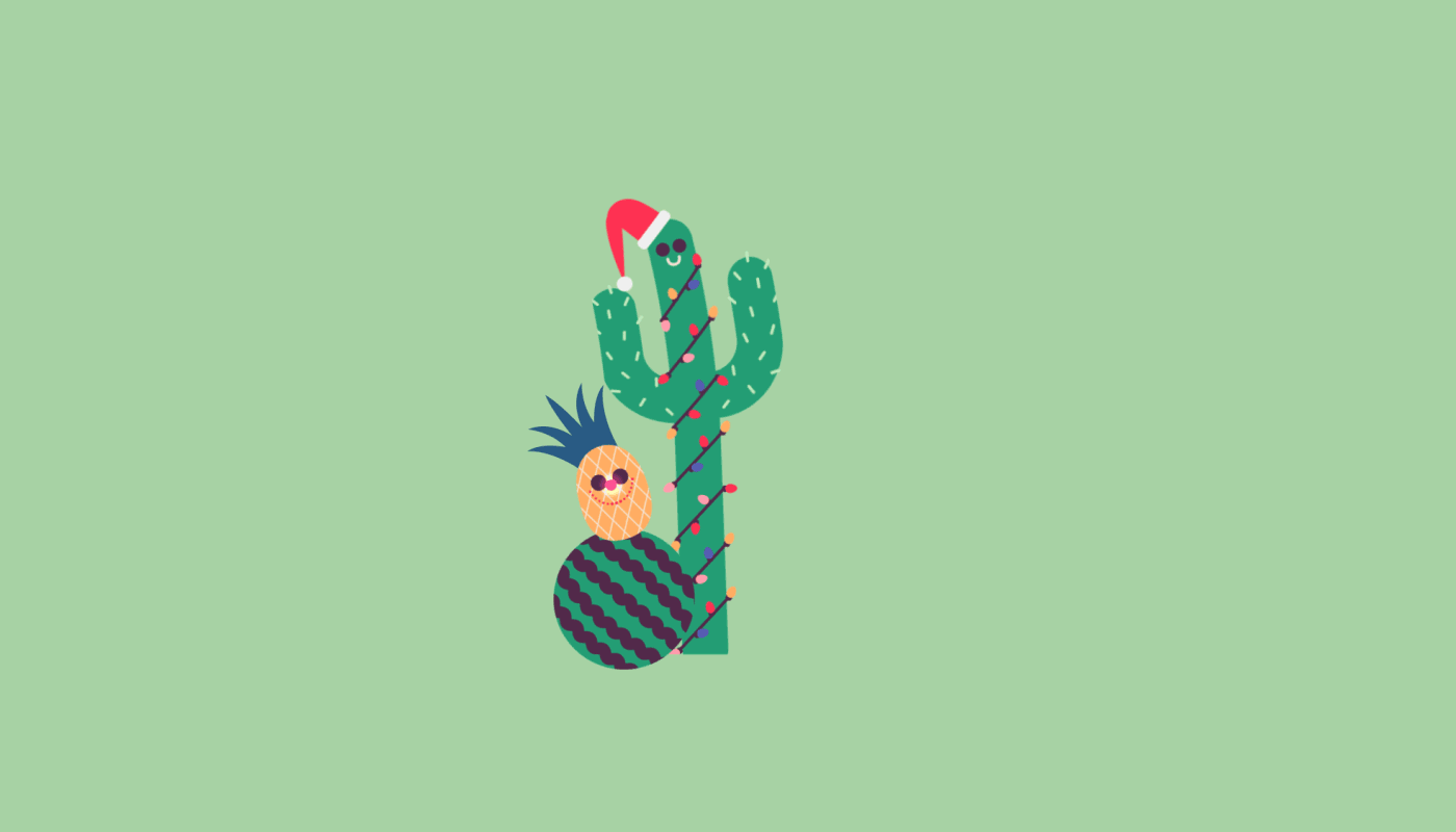 beach Christmas Holiday new year santa xmas (7).gif