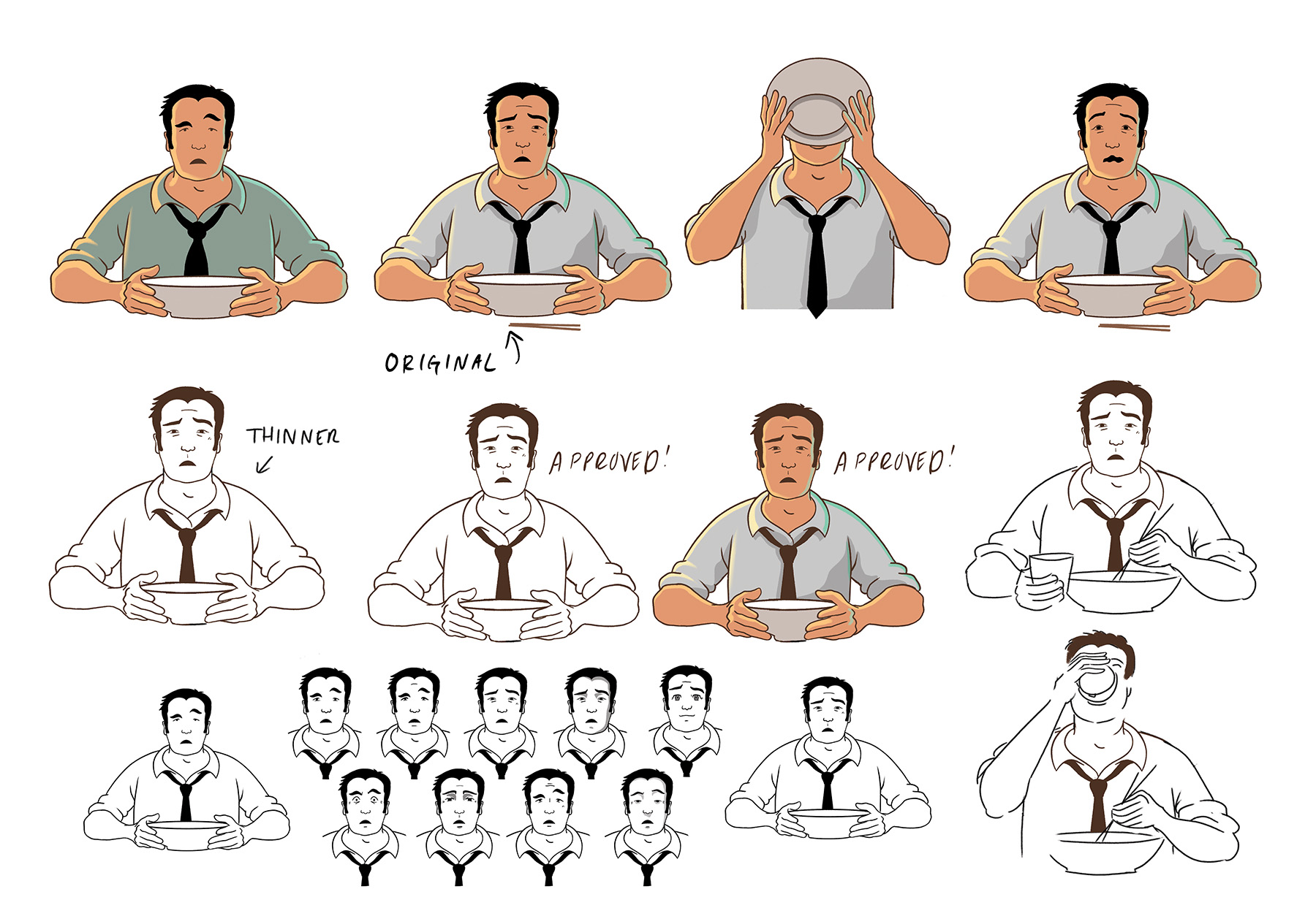animation  Wagamamas Cinema advert noodles ramen direction Character d (8).jpg