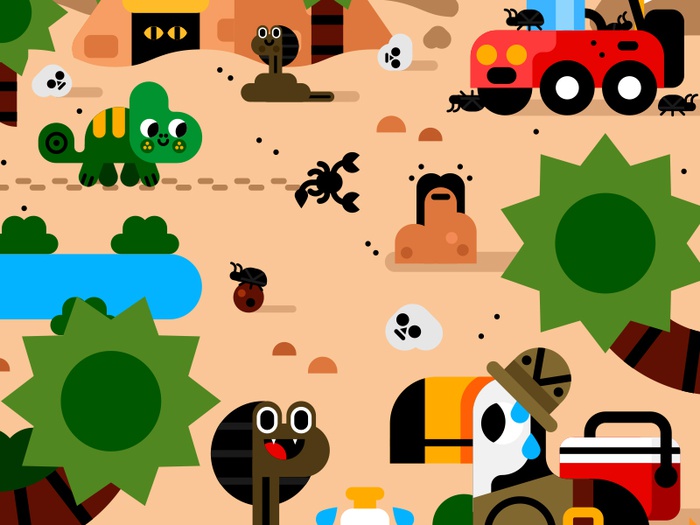 Sahara party animals childrensbooks cute desert illustration illustrat.jpg