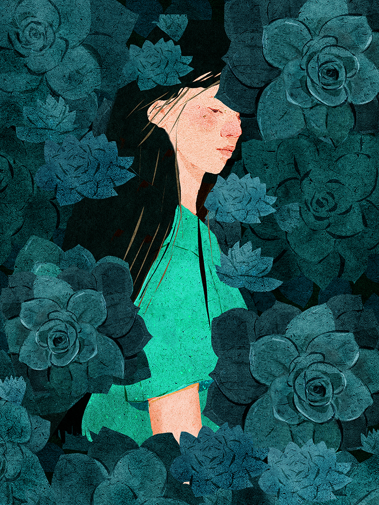 art blue digitalpainting ILLUSTRATION  night xuanlocxuan (2).jpg