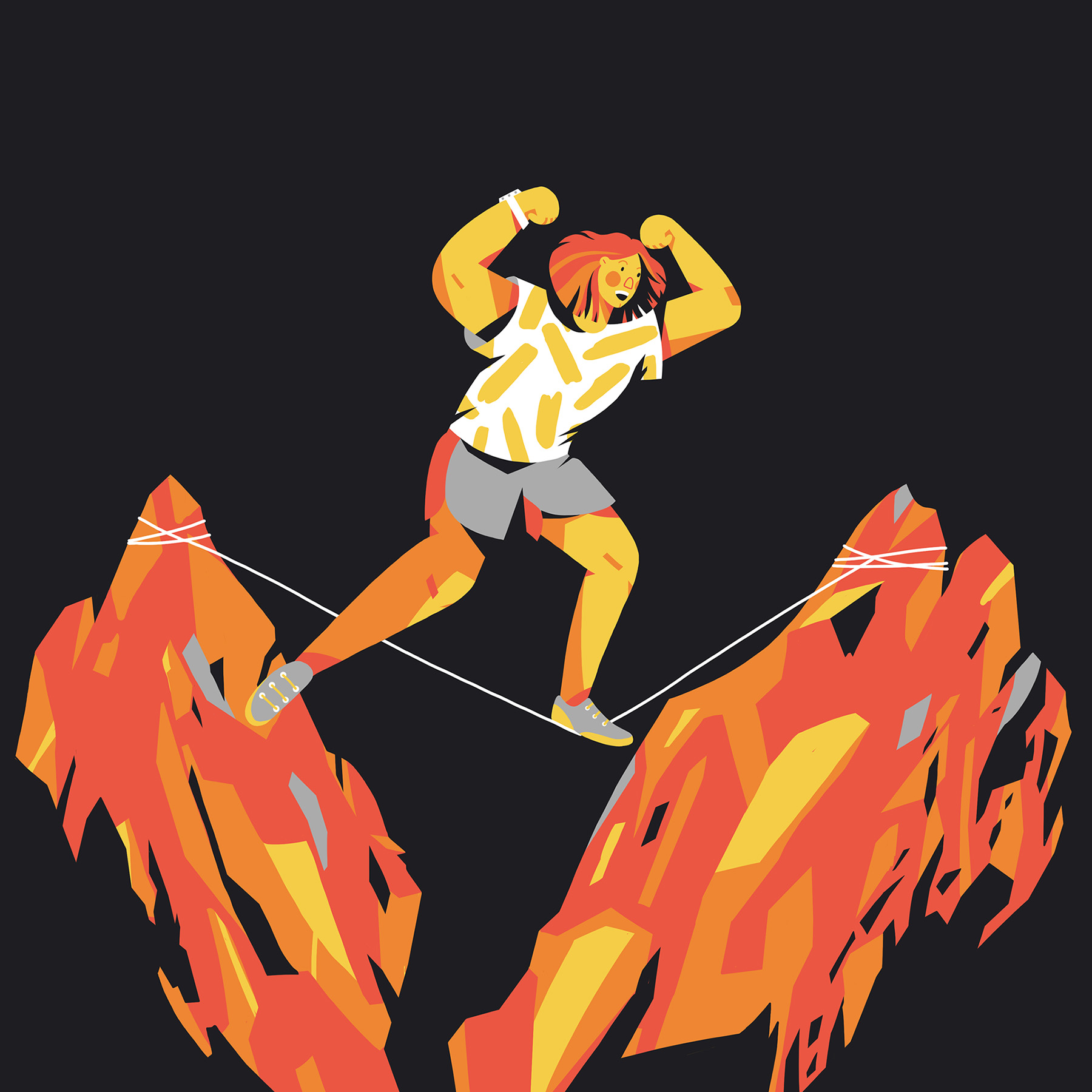 ILLUSTRATION  sports app design ui ux characters bouldering slackline (3).jpg
