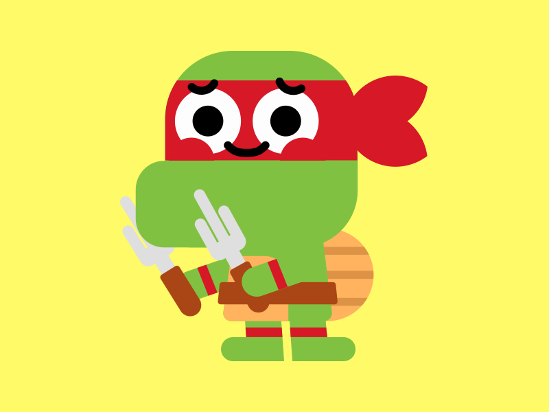 Turtle illustration raph raphael teenage mutant ninja turtles tmnt vec.png