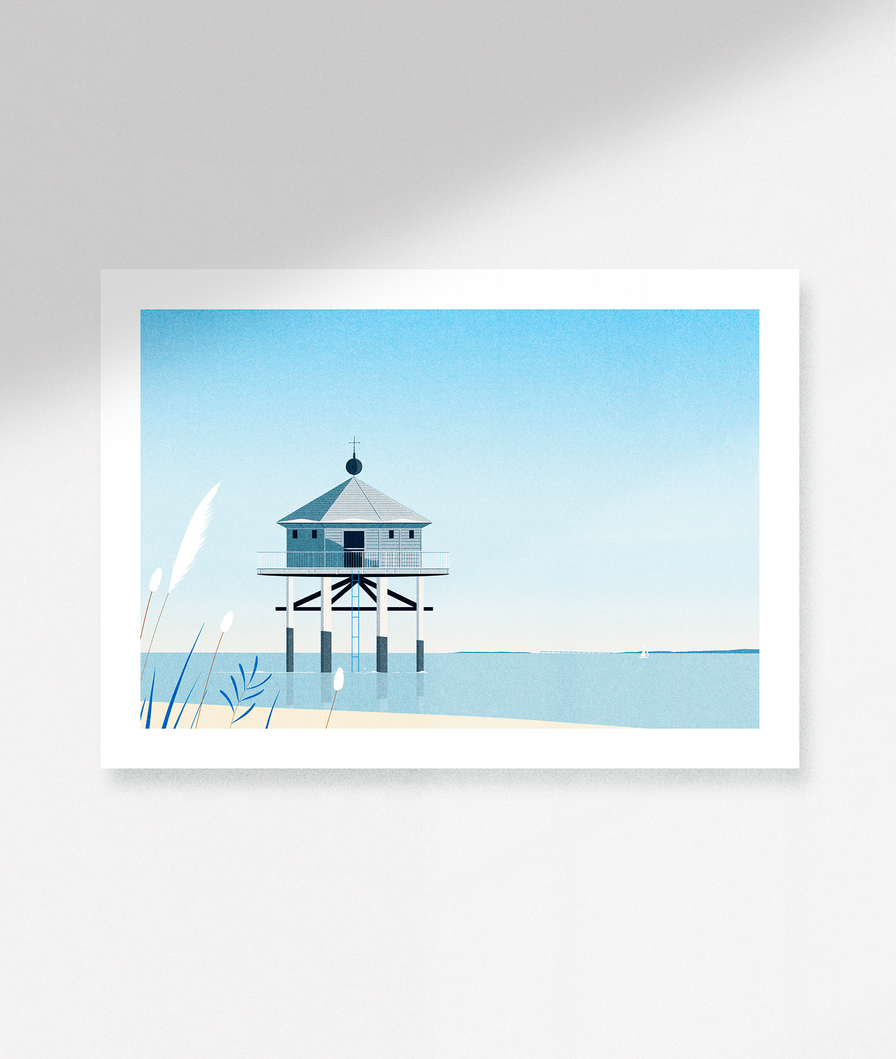 ILLUSTRATION  Landscape poster posterdesign print sea Travel (18).jpg