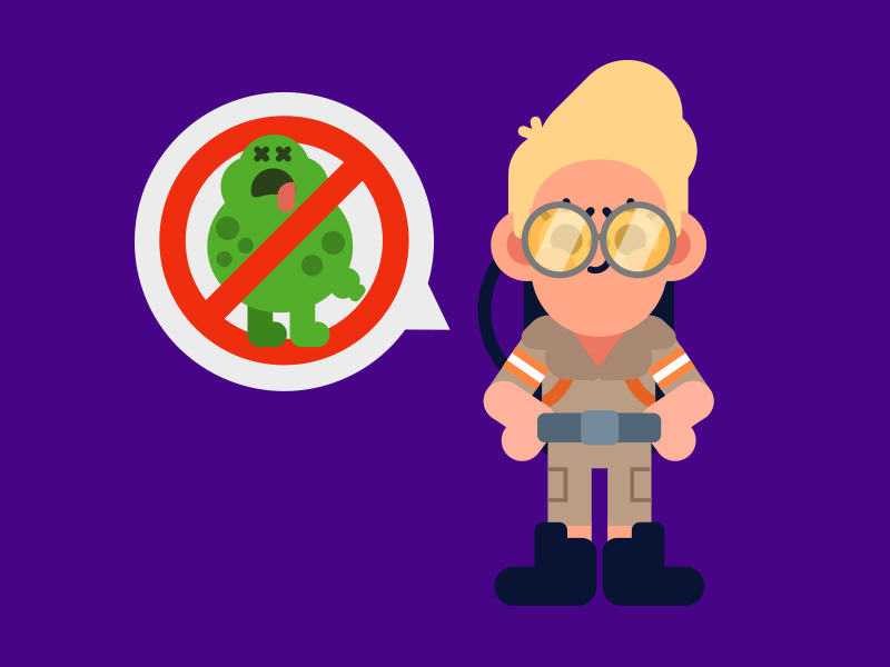 Holtzmann character ghostbusters holtzmann illustration reboot slimer.png