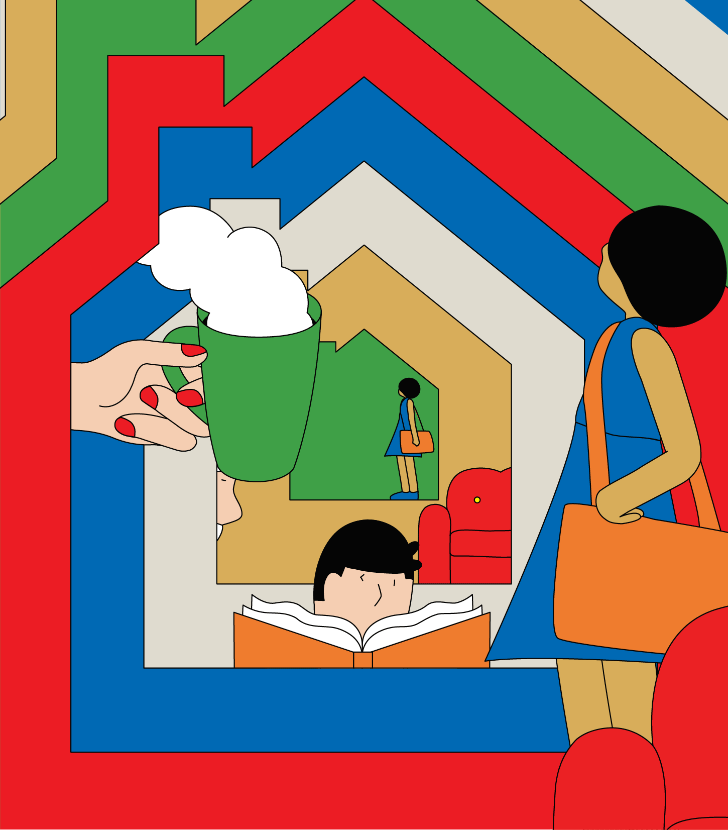 Editorial Illustrations 2018 on Behance.gif