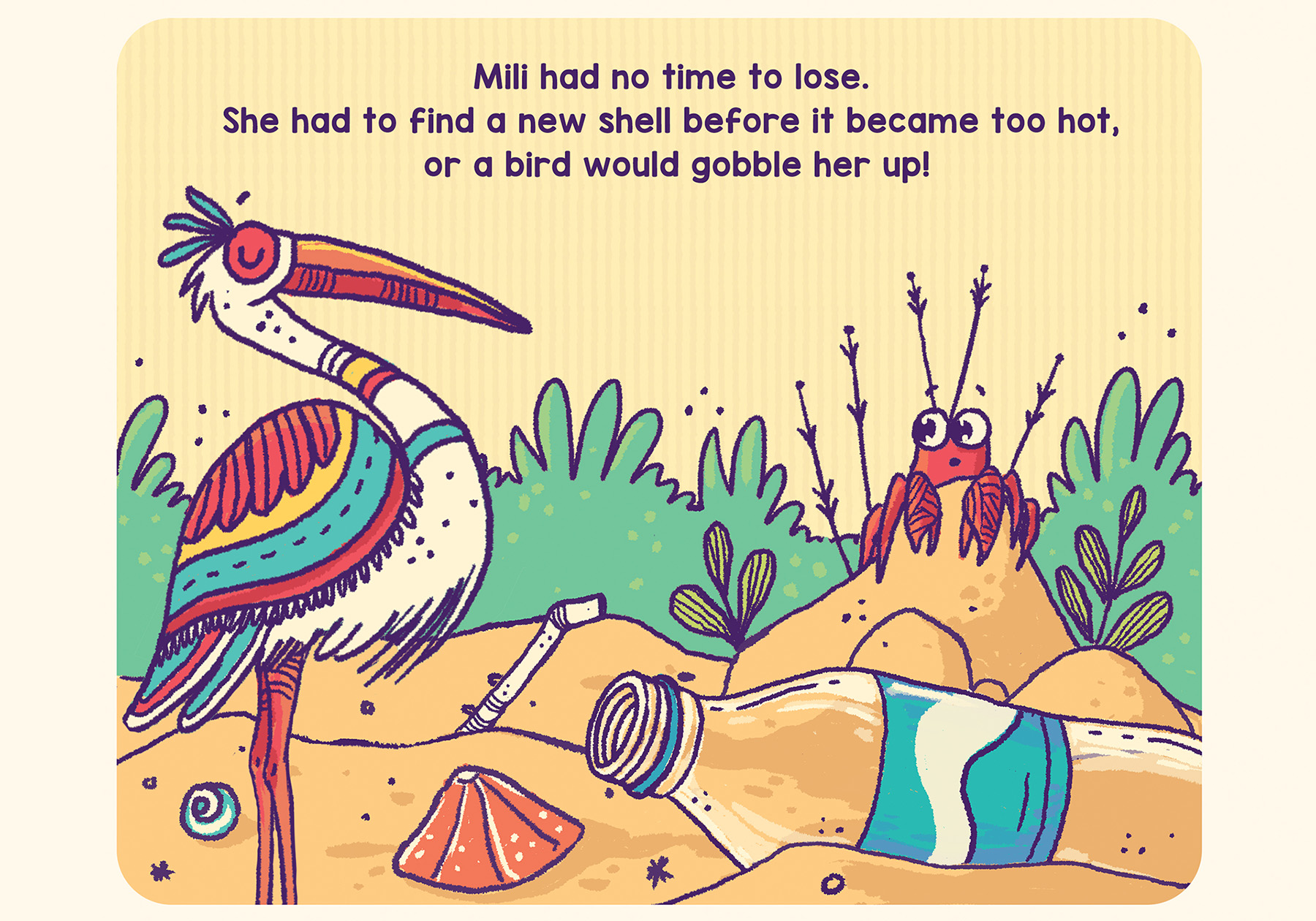 storybook crab cartoon children storybook Storybook art cartoon hermit (5).jpg