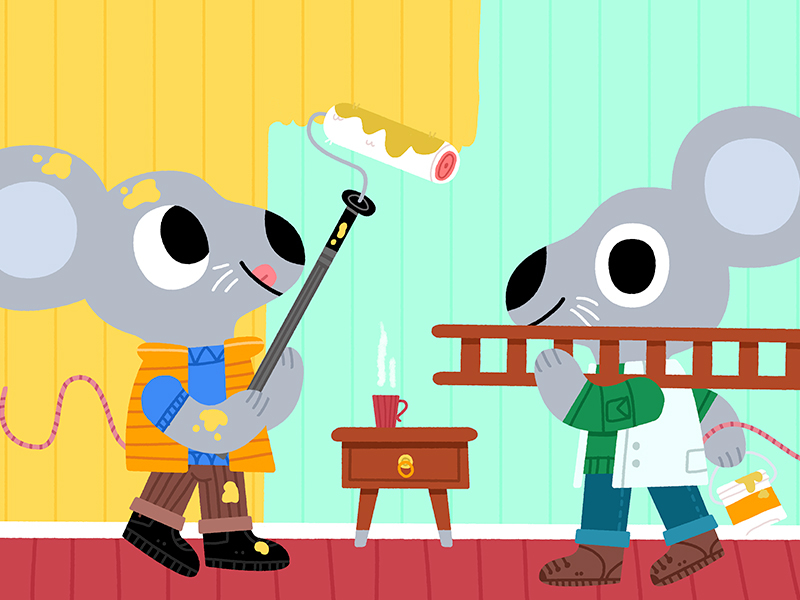 Painting animals cute drawing fun illustration illustrator kids kidsli.jpg