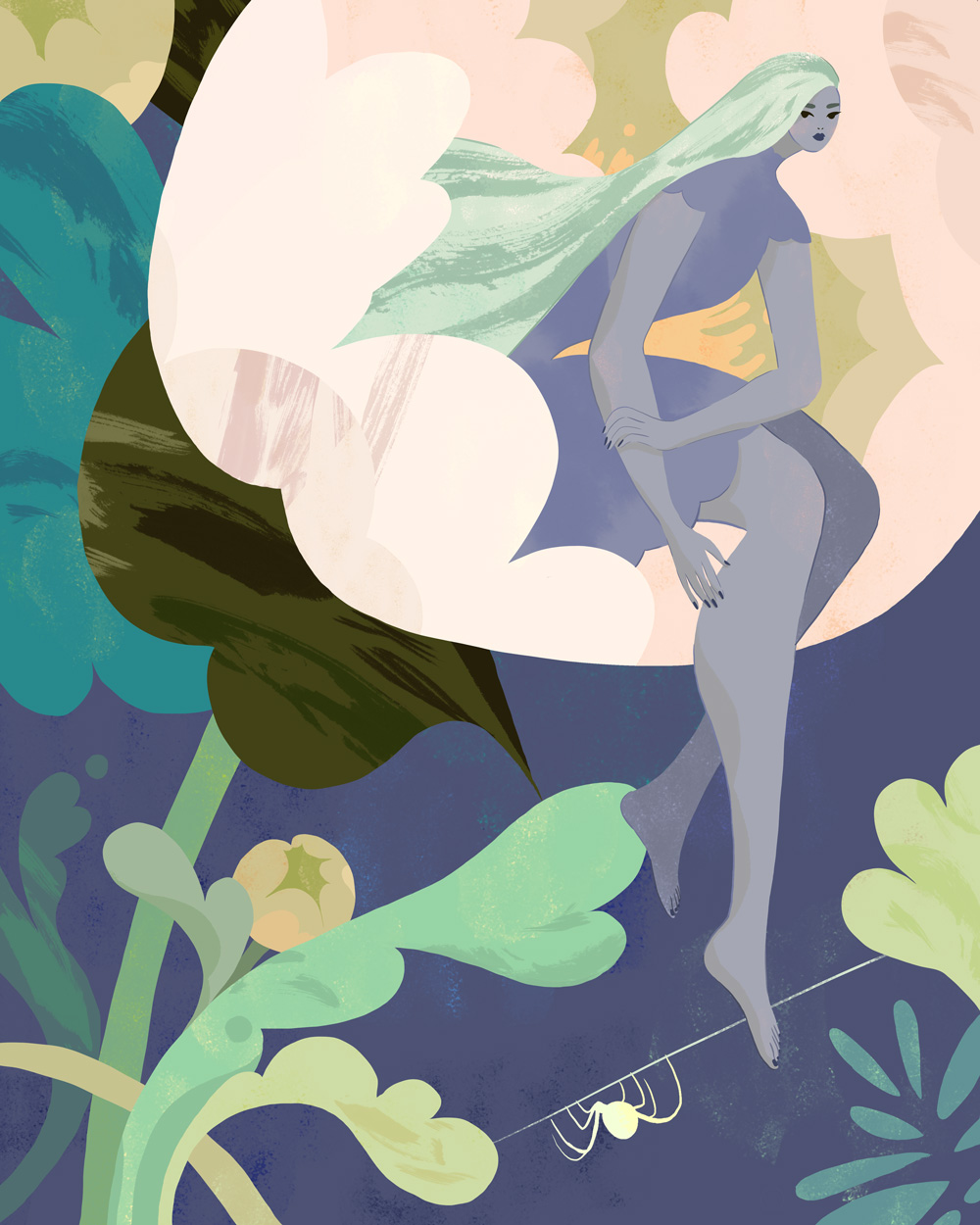 birds koi swan environment mythological women (3).jpg