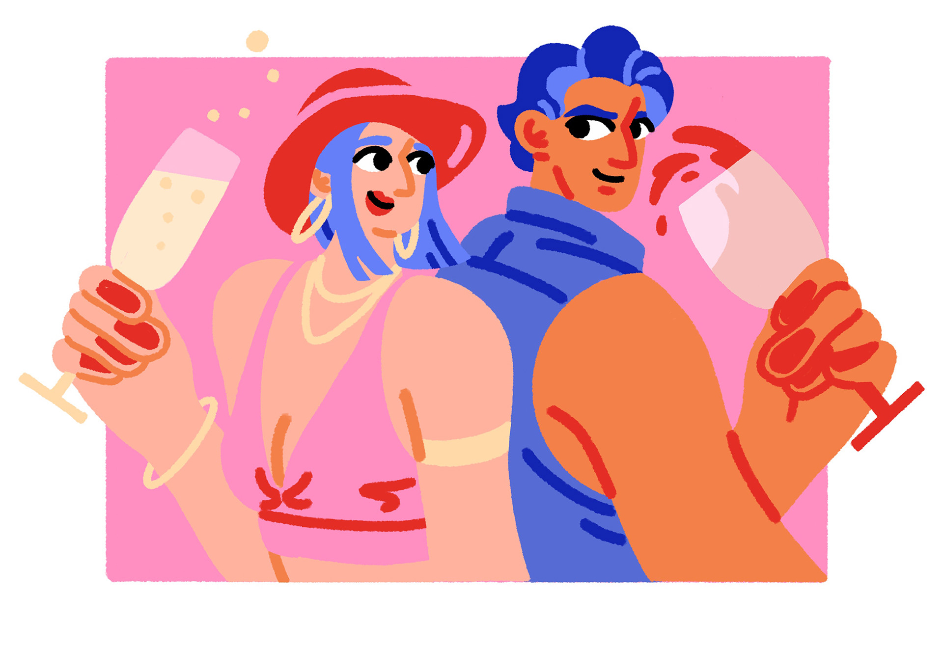 digital illustration editorial Editorial Illustration Gender LIFT maga (6).jpg