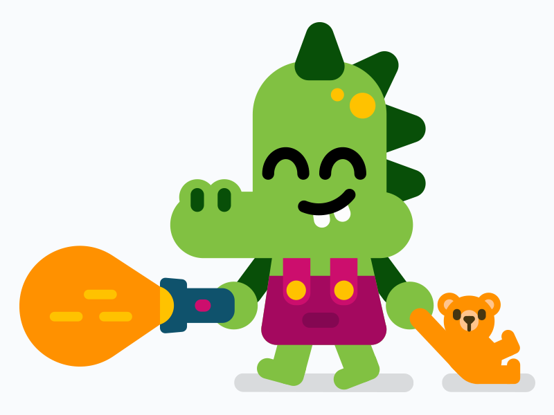 Night night character cute green illustration teddy vector.png