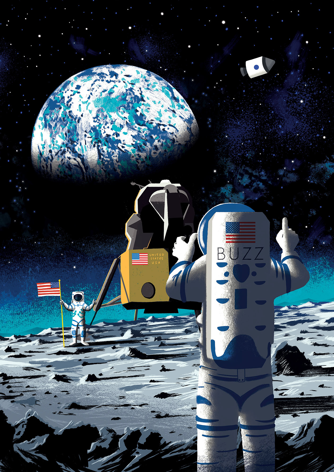 SPACE RACE nobrow concertina book publishing   picturebook ILLUSTRATIO.jpg
