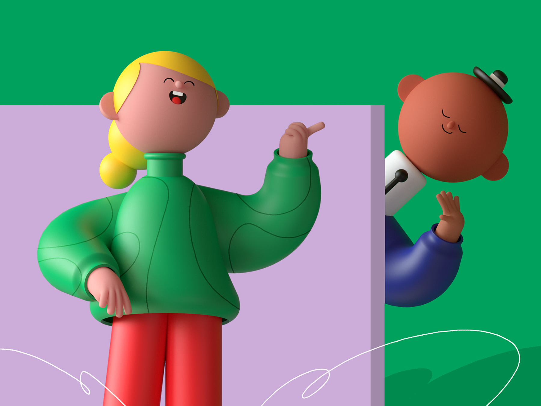 illustrations 3D illustration cesar pelizer c4d cinema 4d 3D Character (5).jpg