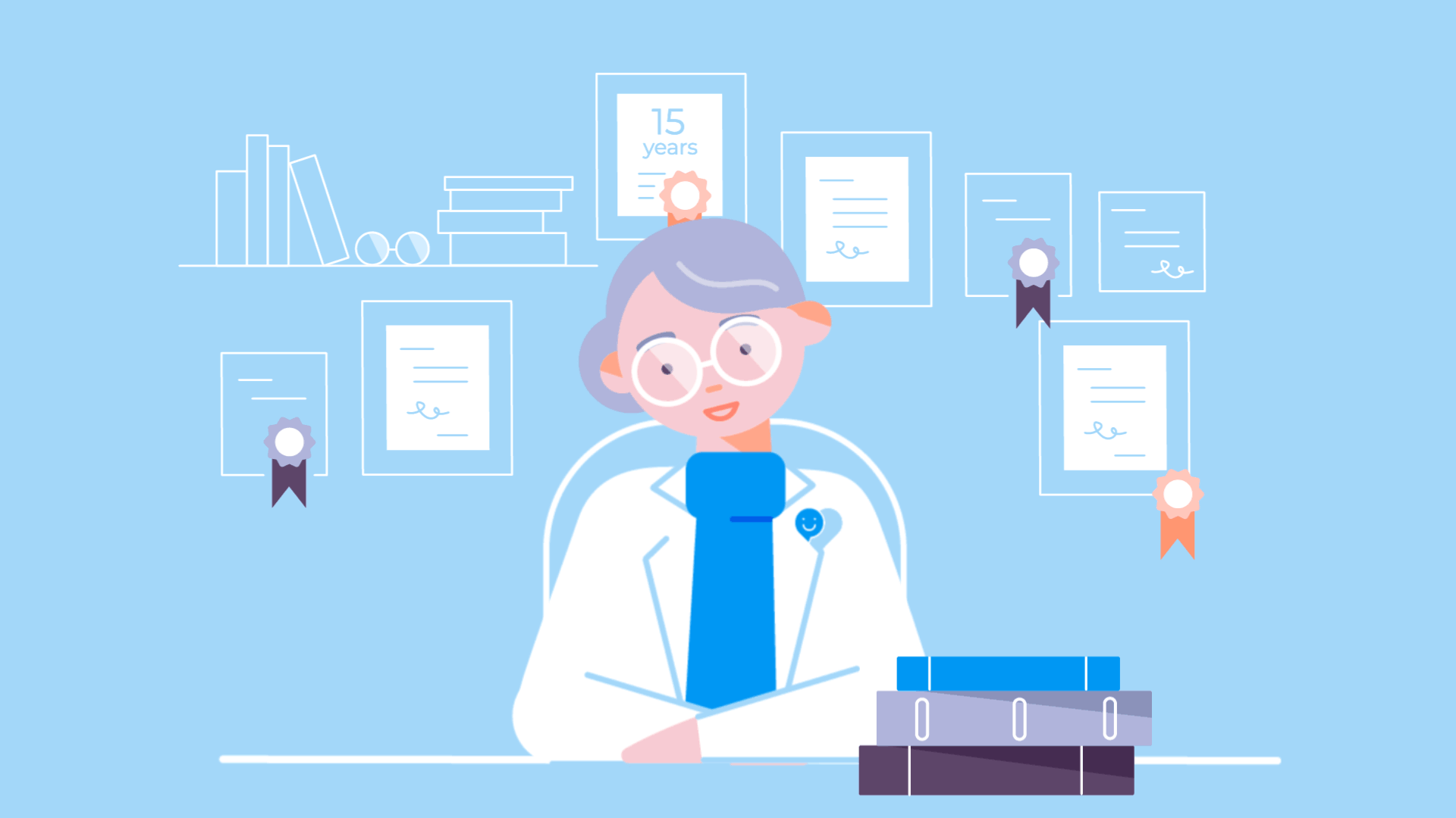 Cyber Health App Explainer Video on Behance.gif